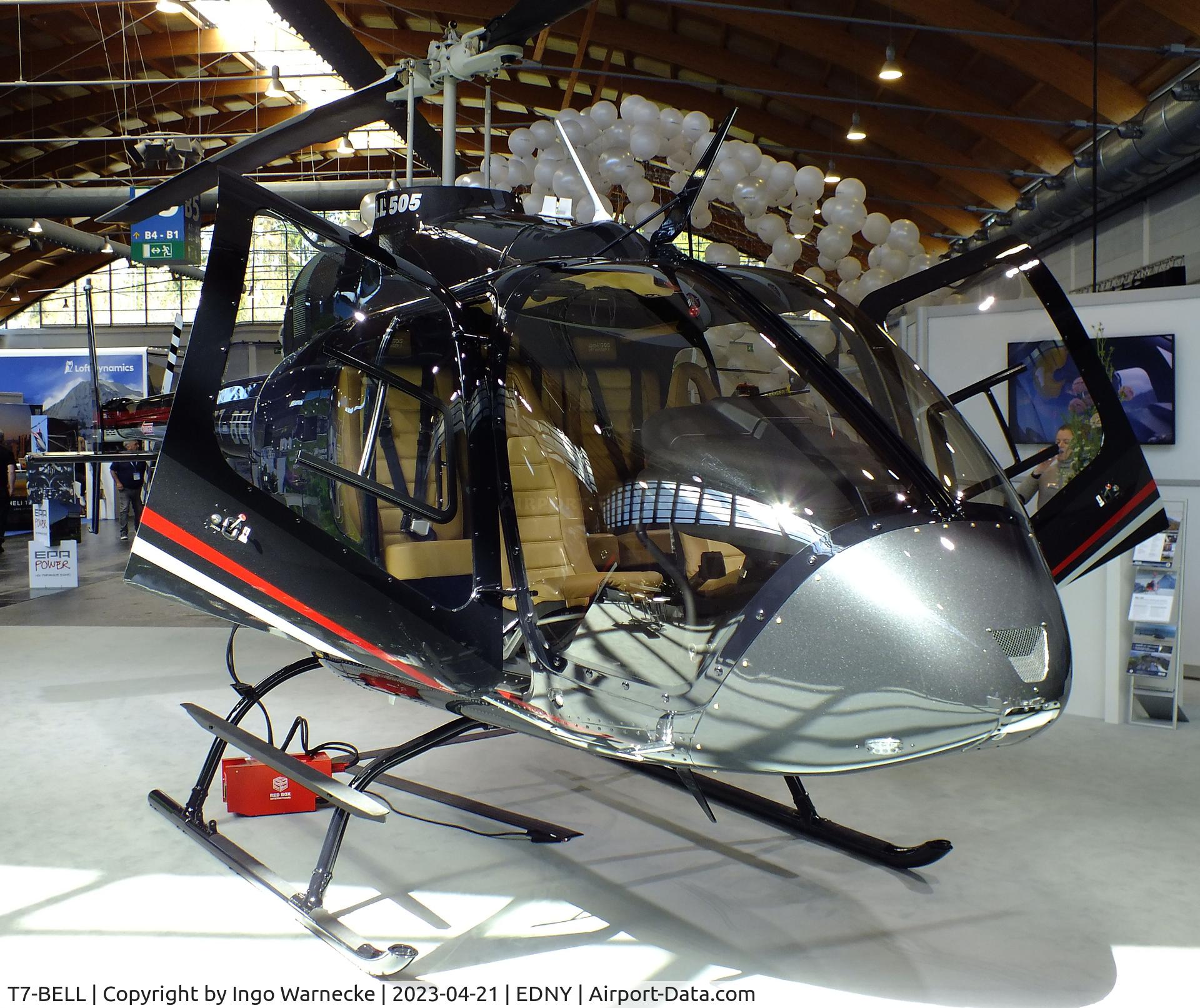 T7-BELL, Bell 505 Jet Ranger X Jet Ranger X C/N 65375, Bell 505 JetRanger X at the AERO 2023, Friedrichshafen