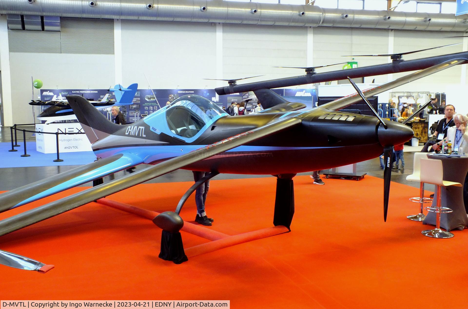 D-MVTL, 2021 eMagic One C/N 001, eMagic One powered by 9 electric motors, at the AERO 2023, Friedrichshafen