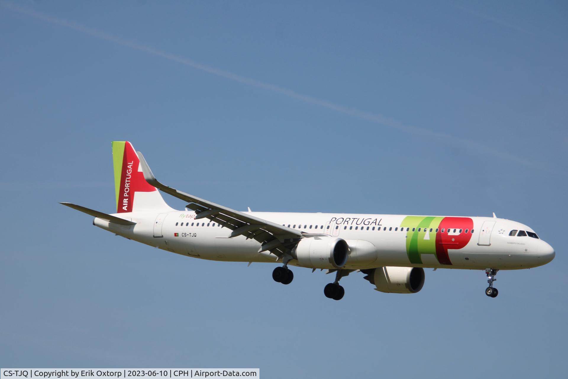 CS-TJQ, 2019 Airbus A321-251NX C/N 9308, CS-TJQ landing rw 04R