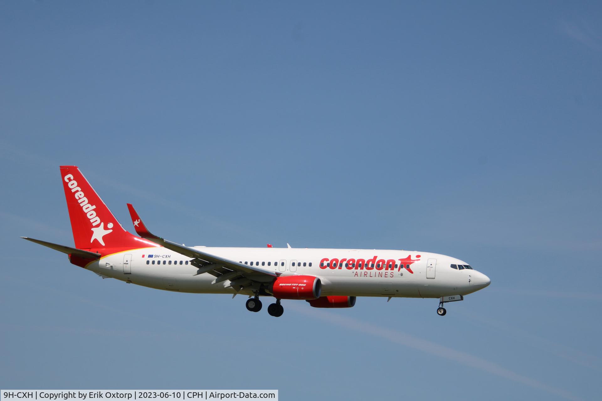 9H-CXH, 2018 Boeing 737-8ME C/N 60177, 9H-CXH landing rw 04R