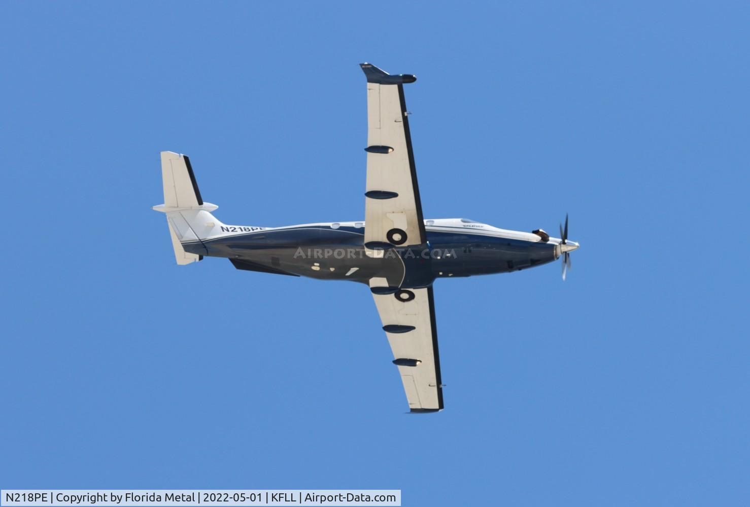 N218PE, 2010 Pilatus PC-12/47E C/N 1218, PC-12 zx