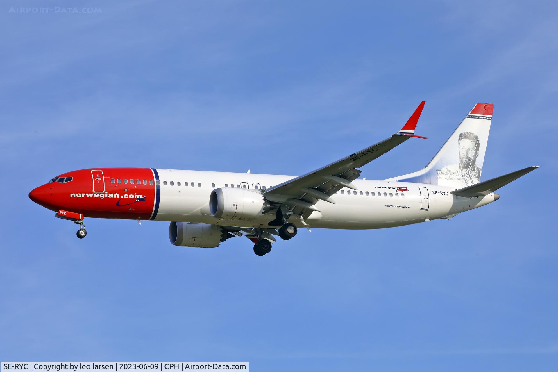 SE-RYC, 2018 Boeing 737-8 MAX C/N 63971, Copenhagen 9.6.2023