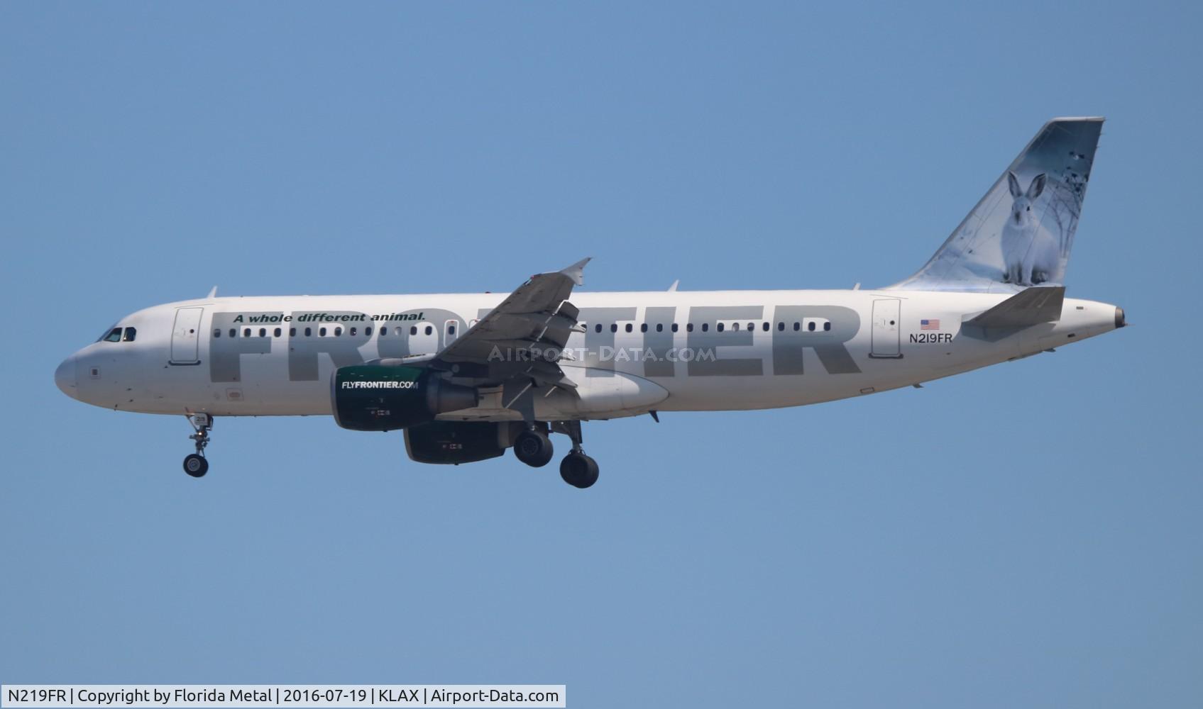 N219FR, 2002 Airbus A320-214 C/N 1860, FFT A320 Jack zx