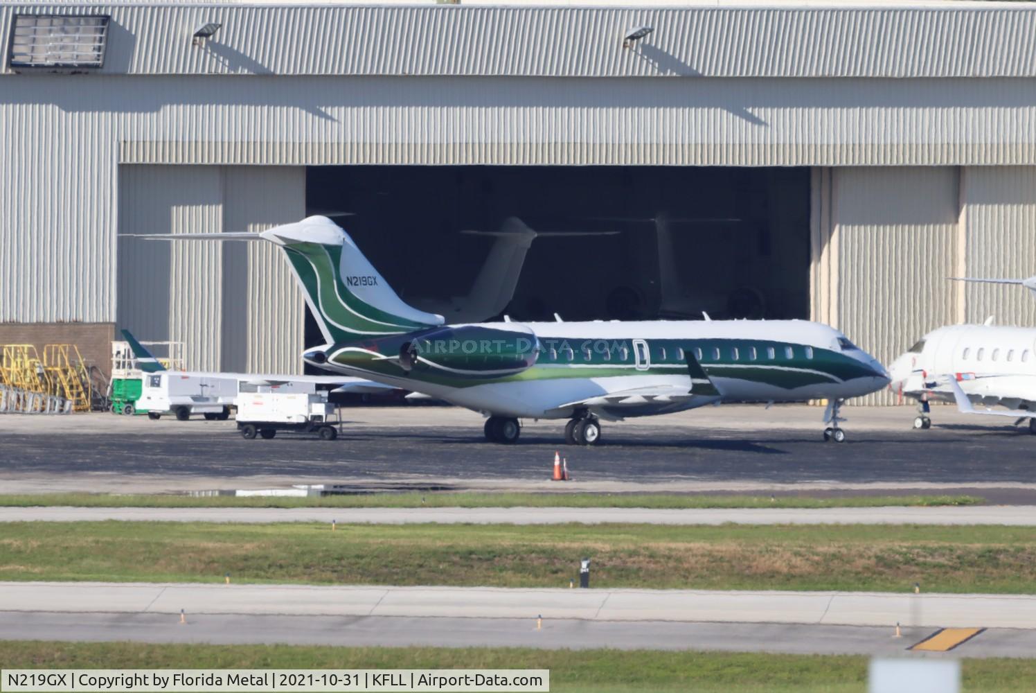 N219GX, 2007 Bombardier BD-700-1A10 Global Express C/N 9256, Global Express zx