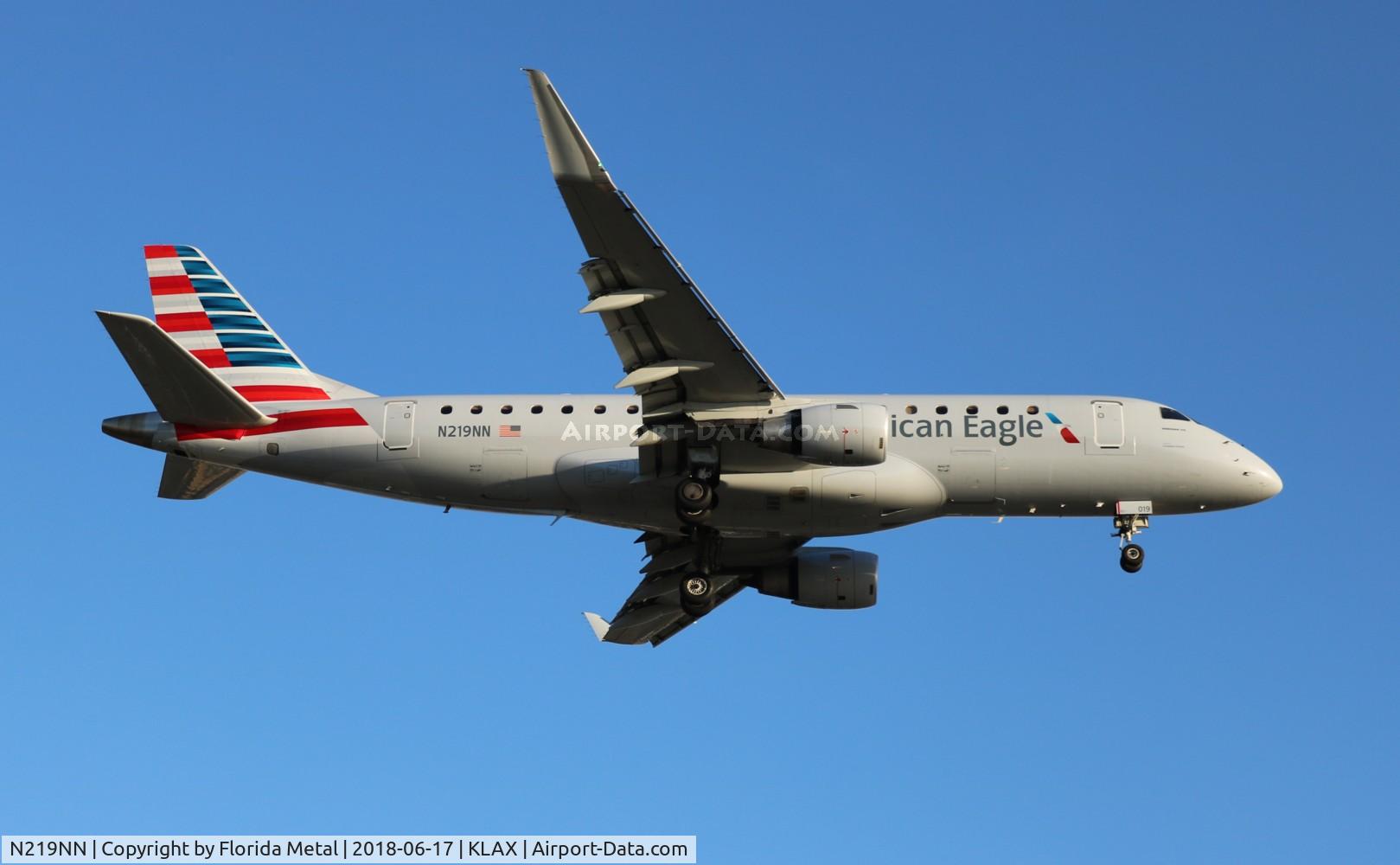 N219NN, 2015 Embraer 175LR (ERJ-170-200LR) C/N 17000522, CPZ/Eagle E175 zx
