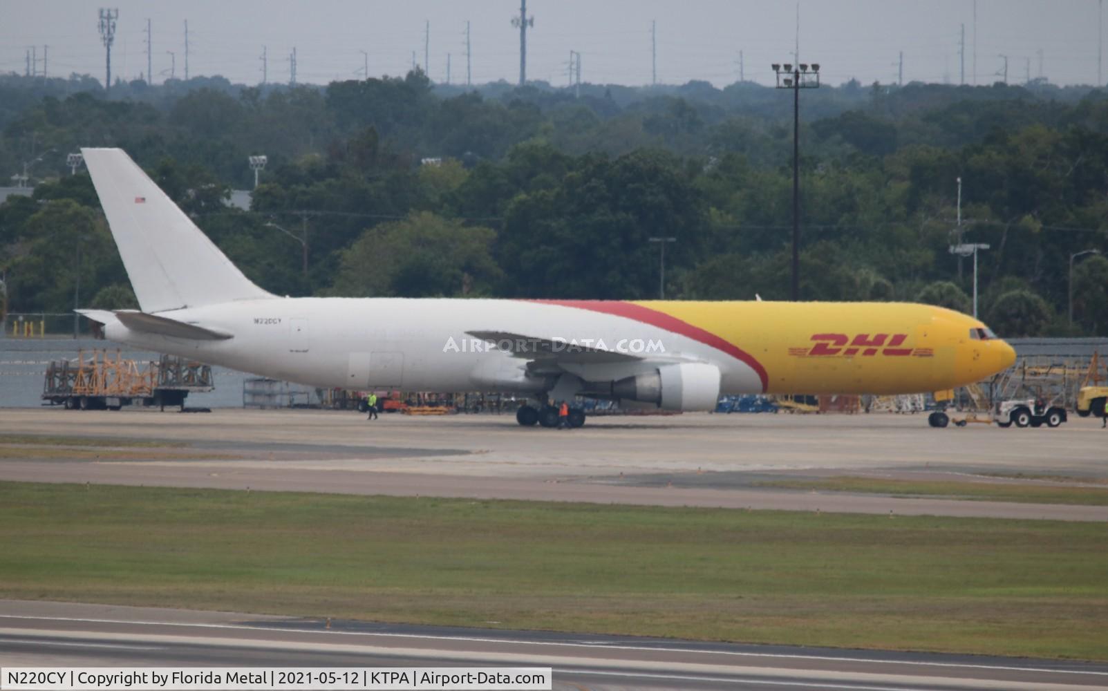 N220CY, 1991 Boeing 767-383/ER C/N 24729, DHL 767-300F zx