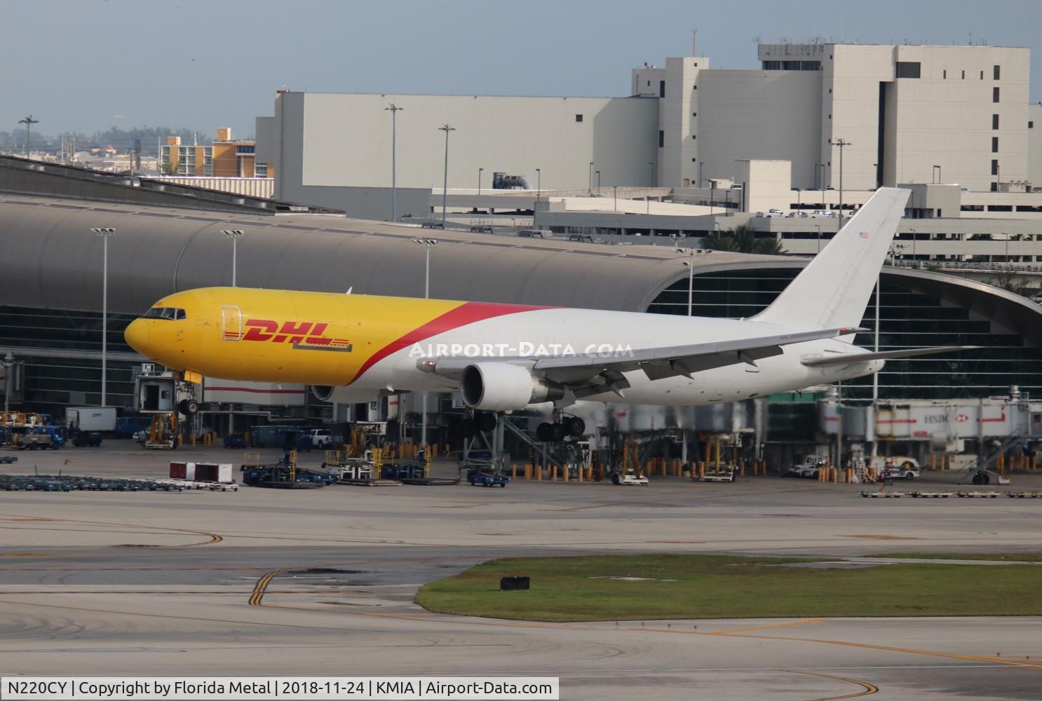 N220CY, 1991 Boeing 767-383/ER C/N 24729, DHL 767-300F zx