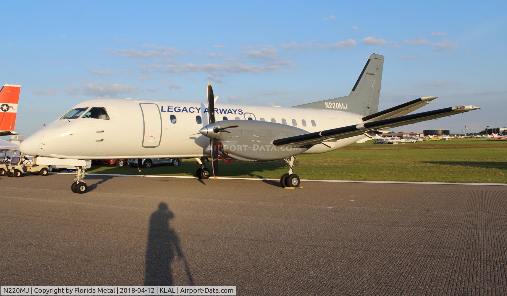 N220MJ, 1990 Saab 340B C/N 340B-220, Legacy Airways Saab 340 zx
