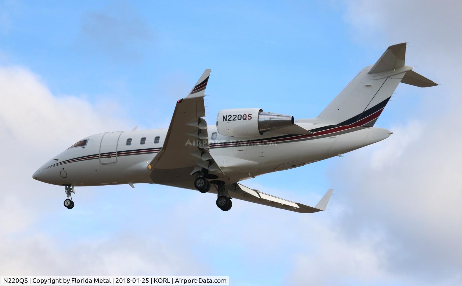 N220QS, 2016 Bombardier CL-600-2B16 Challenger 600 C/N 6082, Challenger 650 zx