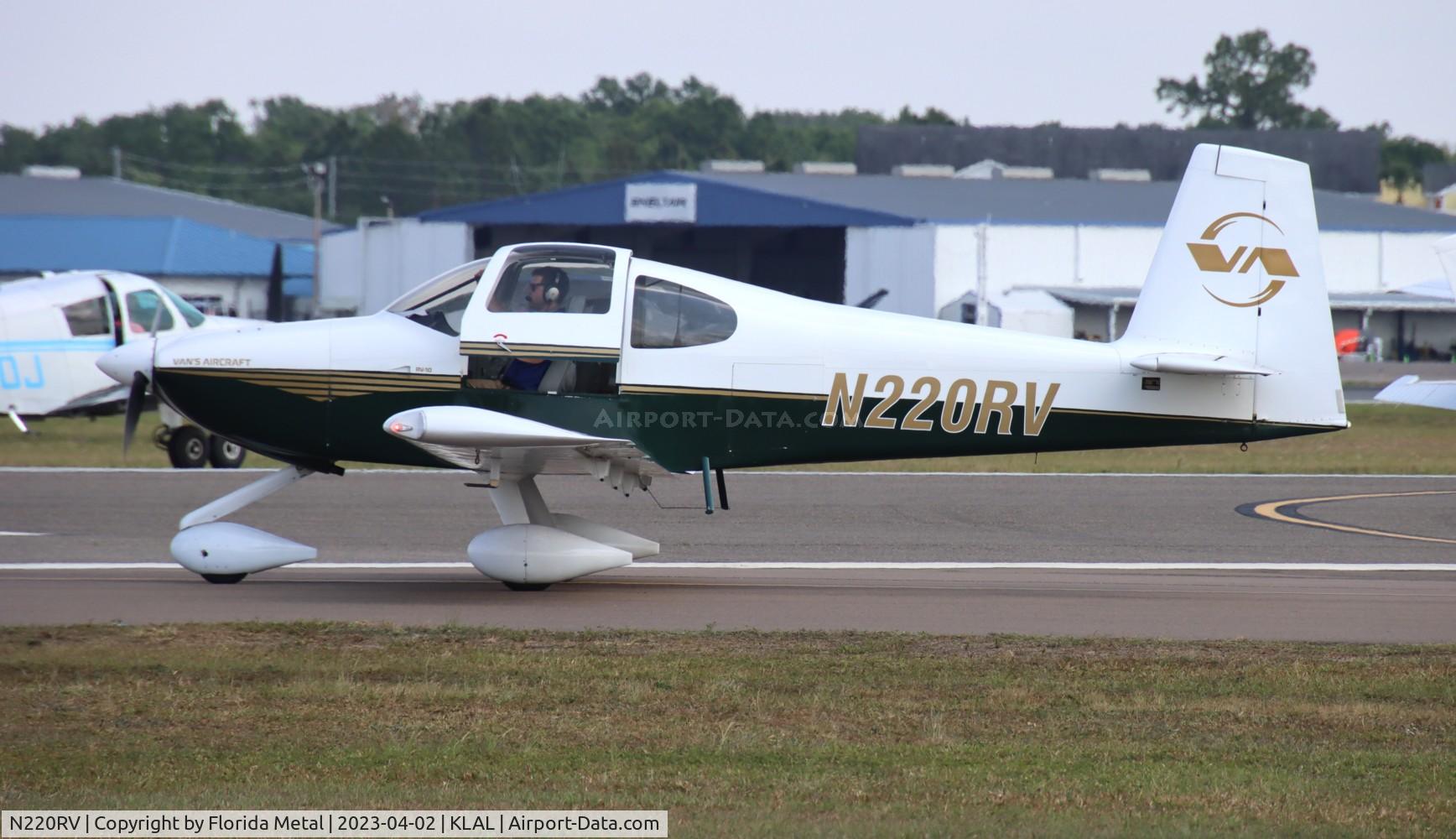 N220RV, 2004 Vans RV-10 C/N 40210, RV-10 zx