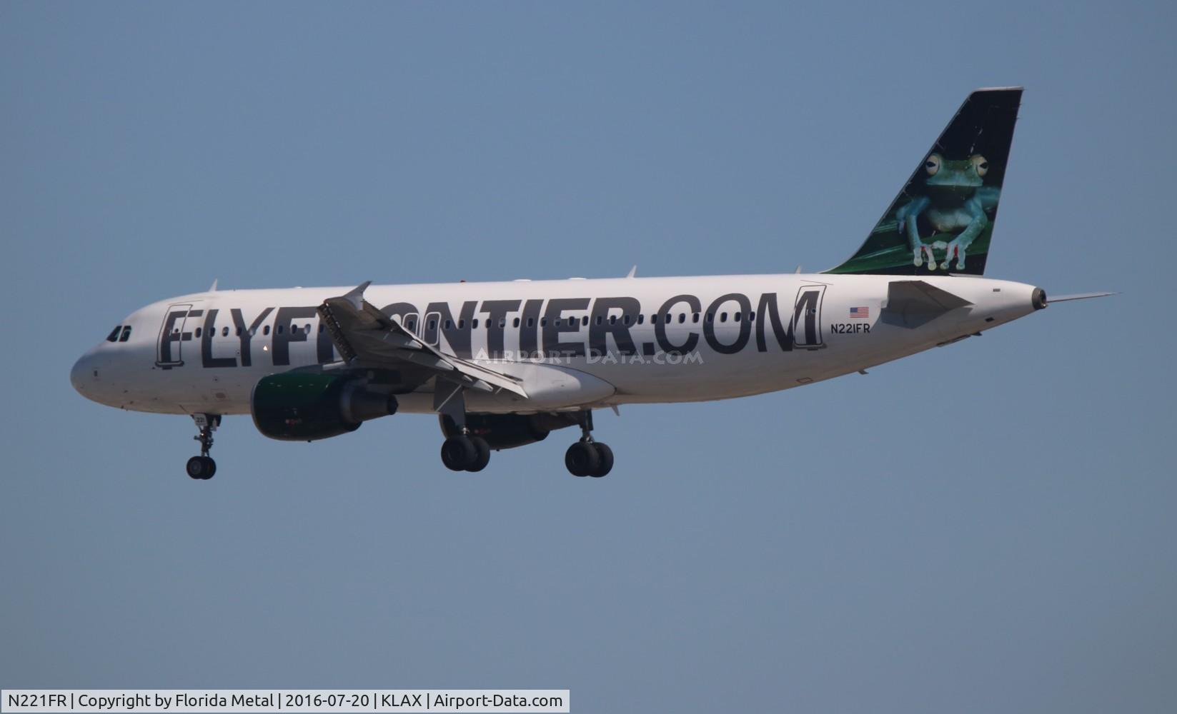 N221FR, 2007 Airbus A320-214 C/N 3205, FFT A320 frog zx