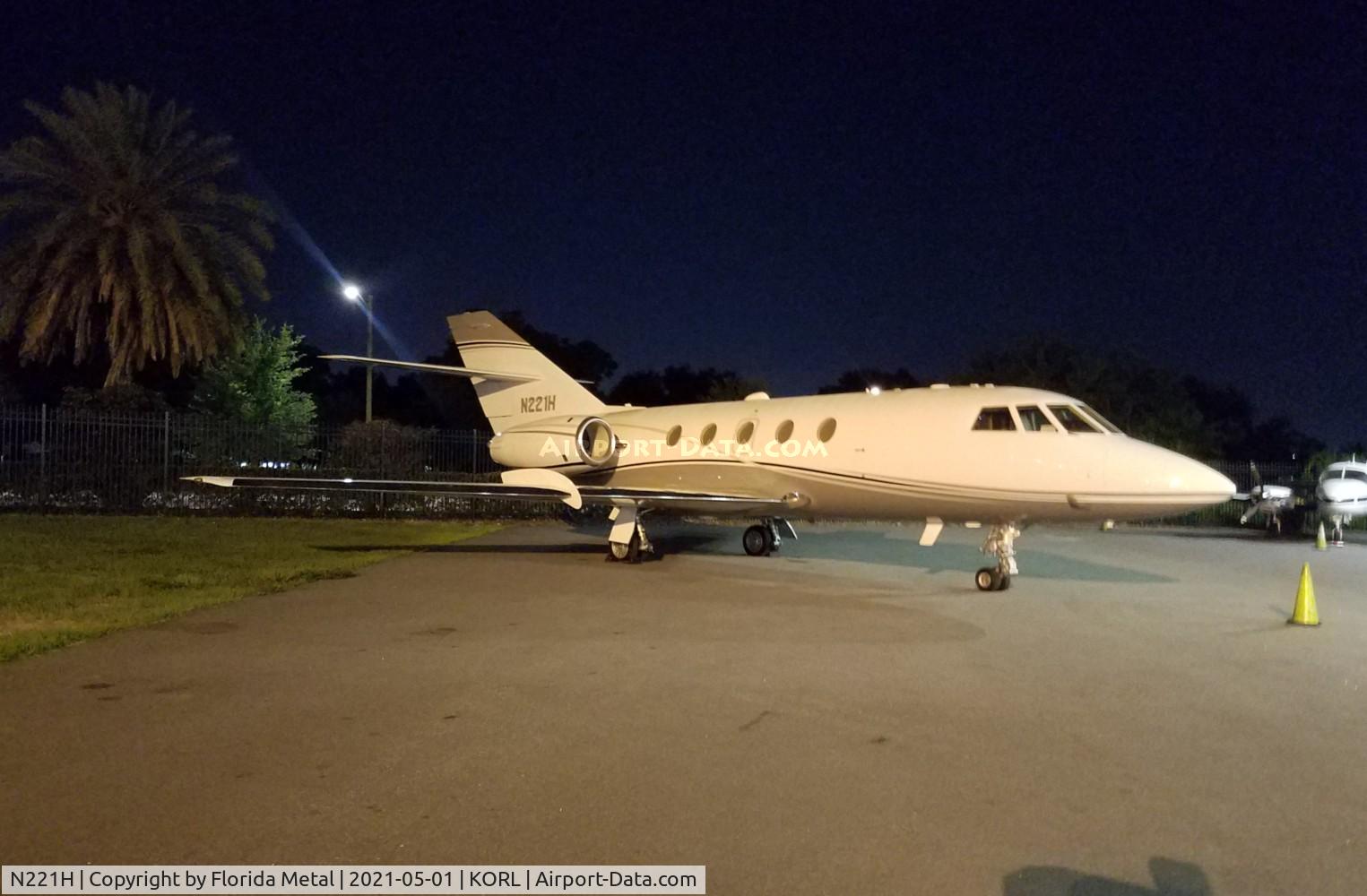 N221H, 1981 Dassault Fan Jet Falcon (20F) C/N 461, Falcon 20 zx