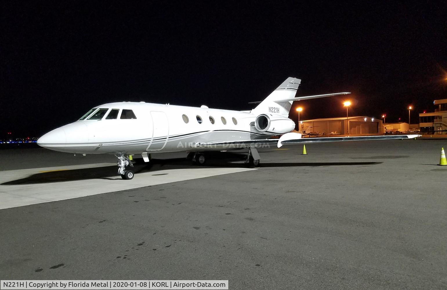 N221H, 1981 Dassault Fan Jet Falcon (20F) C/N 461, Falcon 20 zx