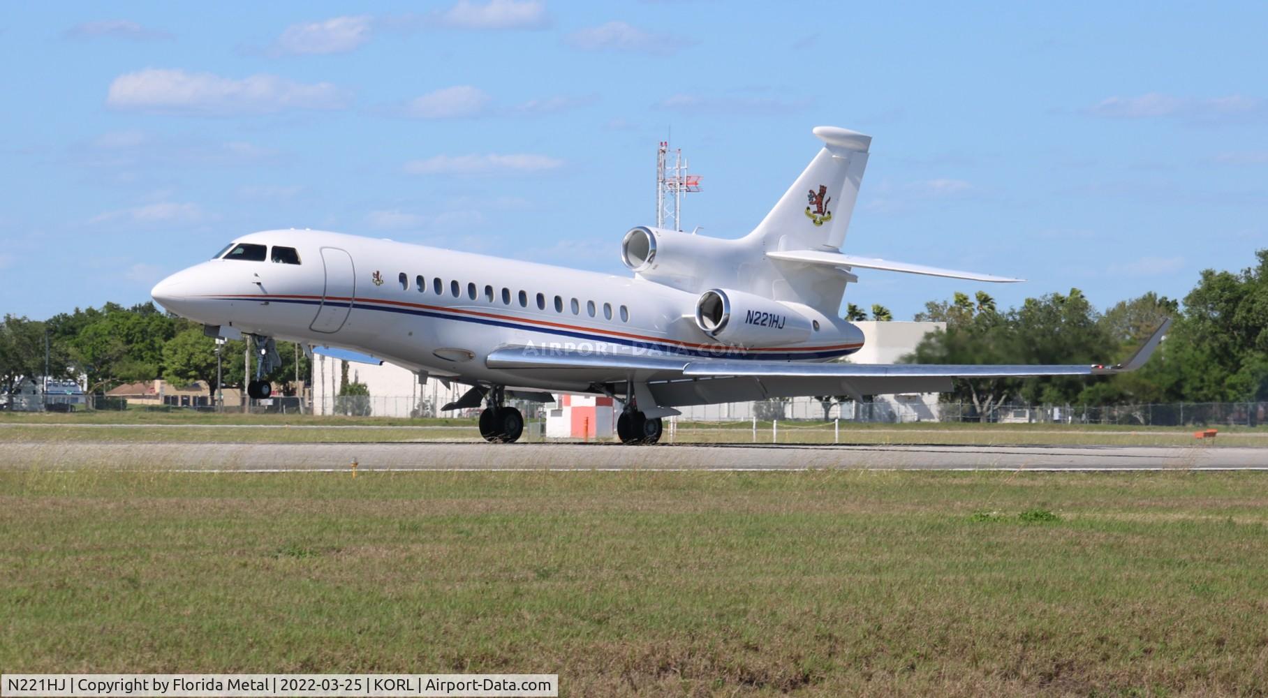 N221HJ, 2007 Dassault Falcon 7X C/N 019, Falcon 7X zx
