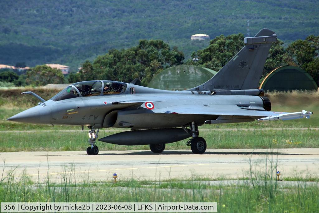 356, Dassault Rafale B C/N 356, Taxiing