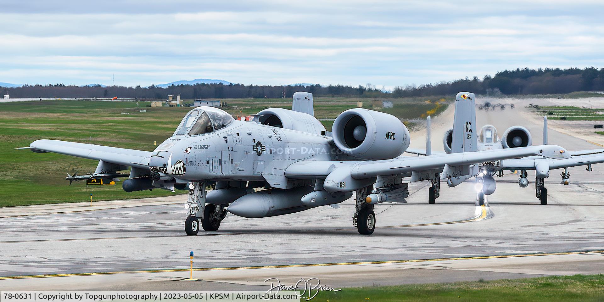 78-0631, 1978 Fairchild Republic A-10C Thunderbolt II C/N A10-0251, CASEY12