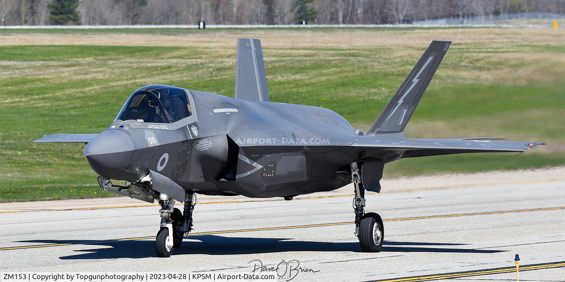ZM153, 2021 Lockheed Martin F-35B Lightning II C/N BK-19, ASCOT9962