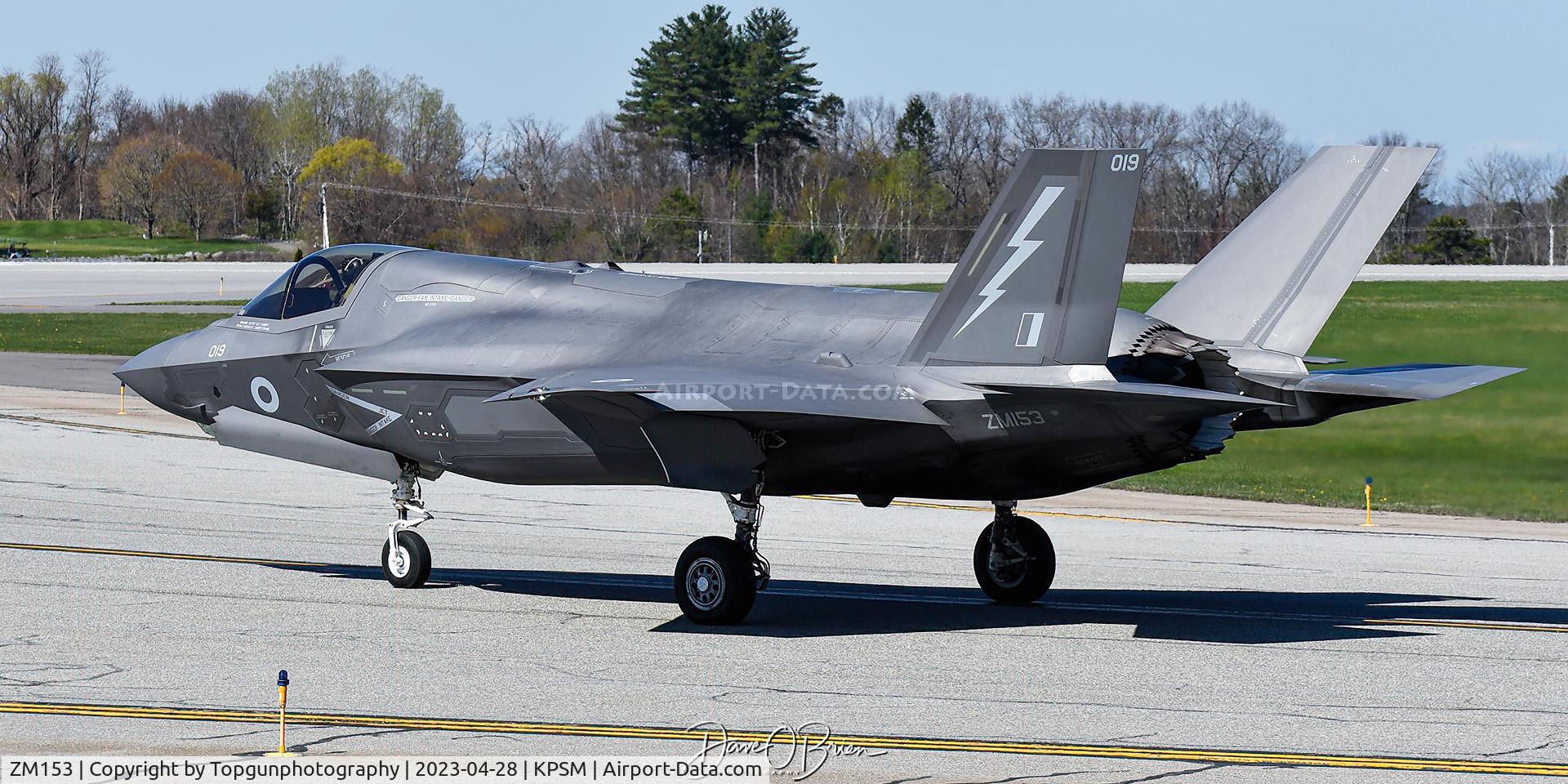 ZM153, 2021 Lockheed Martin F-35B Lightning II C/N BK-19, ASCOT9962