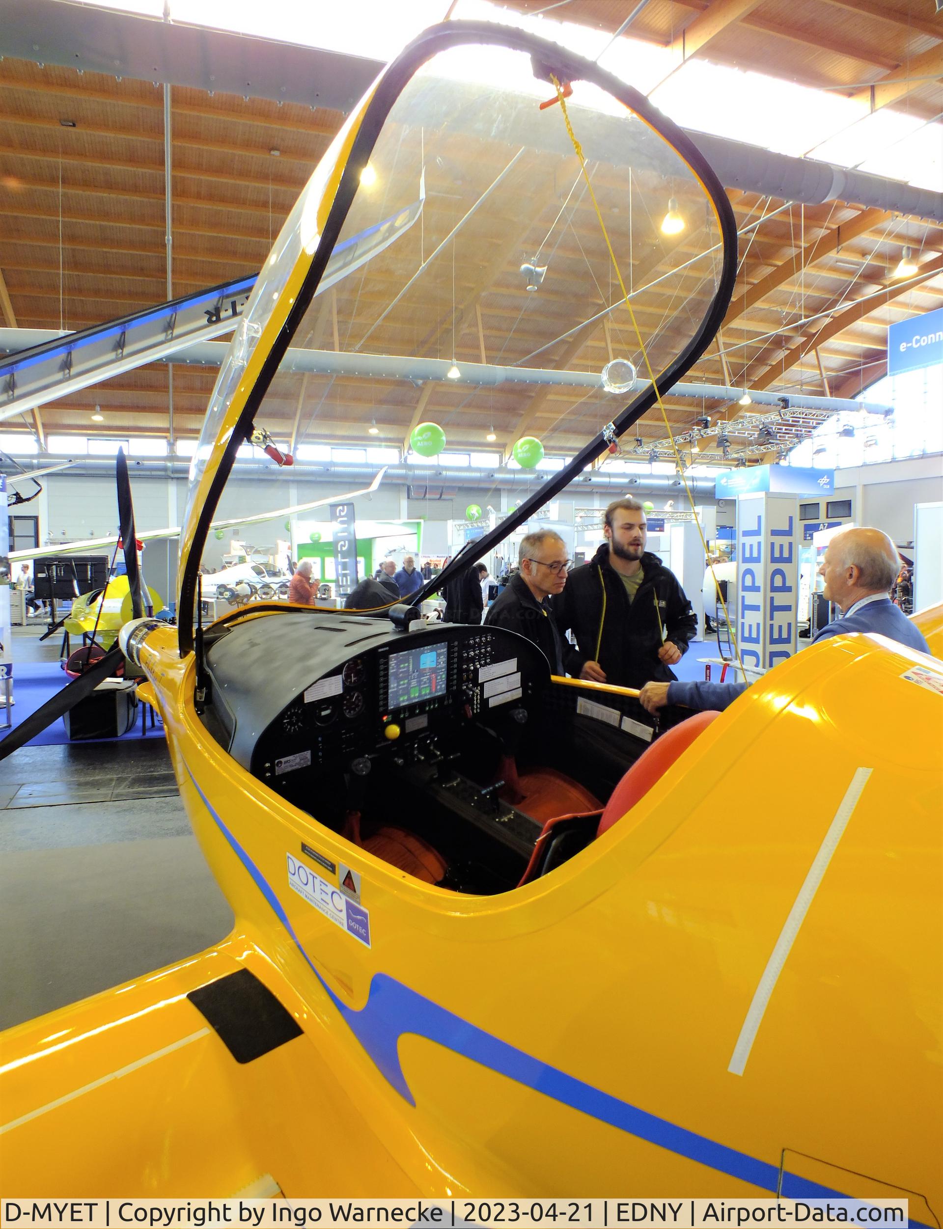 D-MYET, 2022 Elektra Solar Elektra Trainer C/N 001, Elektra Solar Elektra Trainer prototype at the AERO 2023, Friedrichshafen #c
