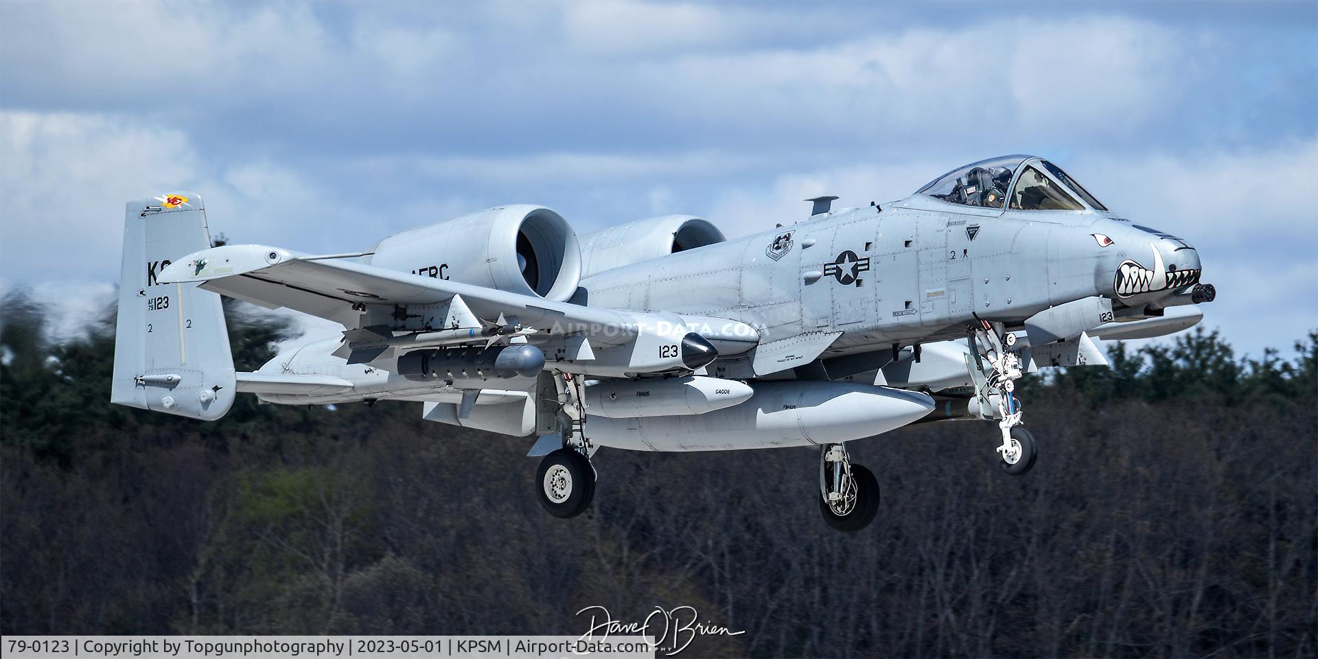 79-0123, 1979 Fairchild Republic A-10C Thunderbolt II C/N A10-0387, KACEY63