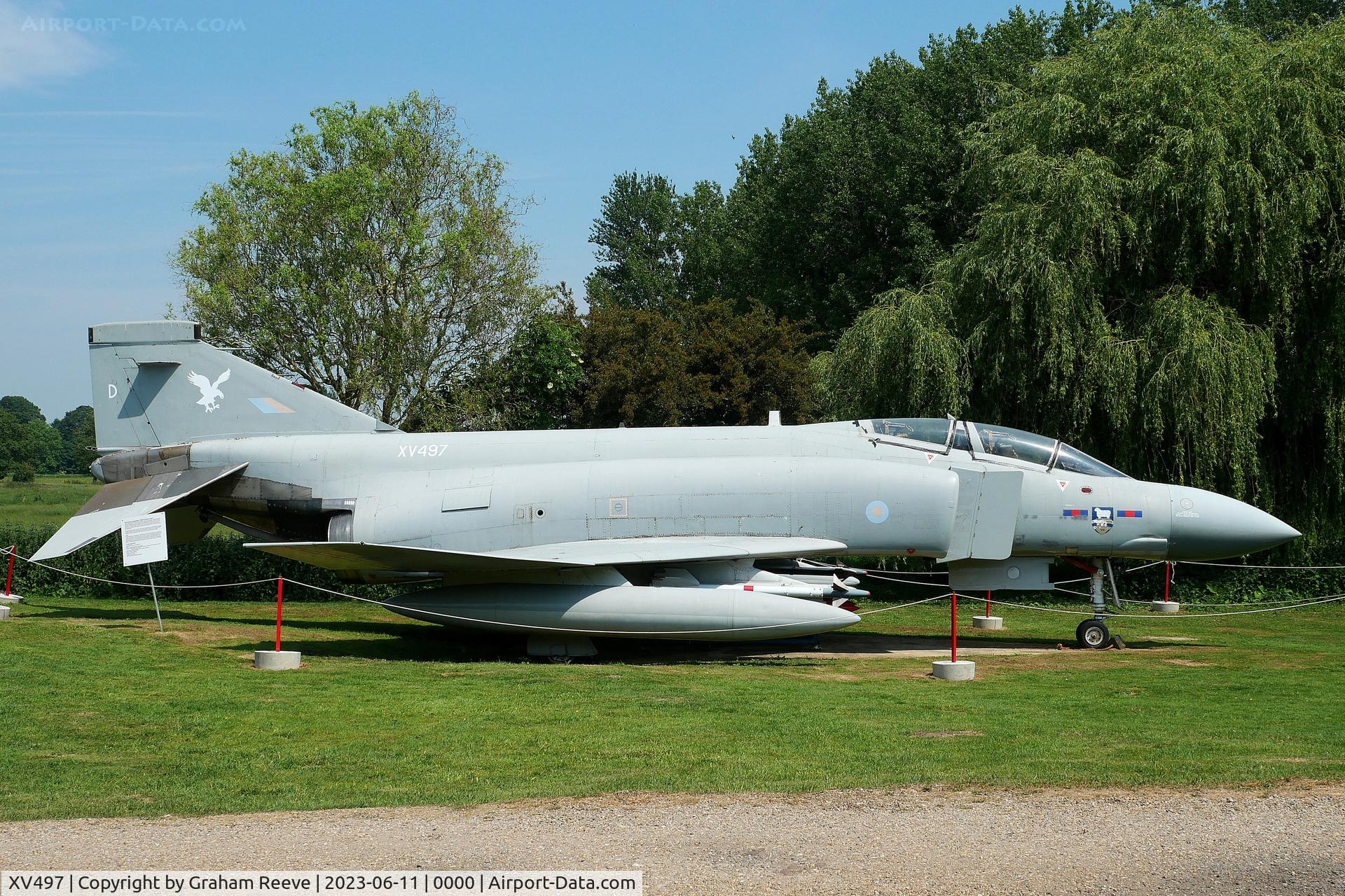 XV497, 1969 McDonnell Douglas Phantom FGR2 C/N 3454, Preserved at the Norfolk and Suffolk Aviation Museum, Flixton.