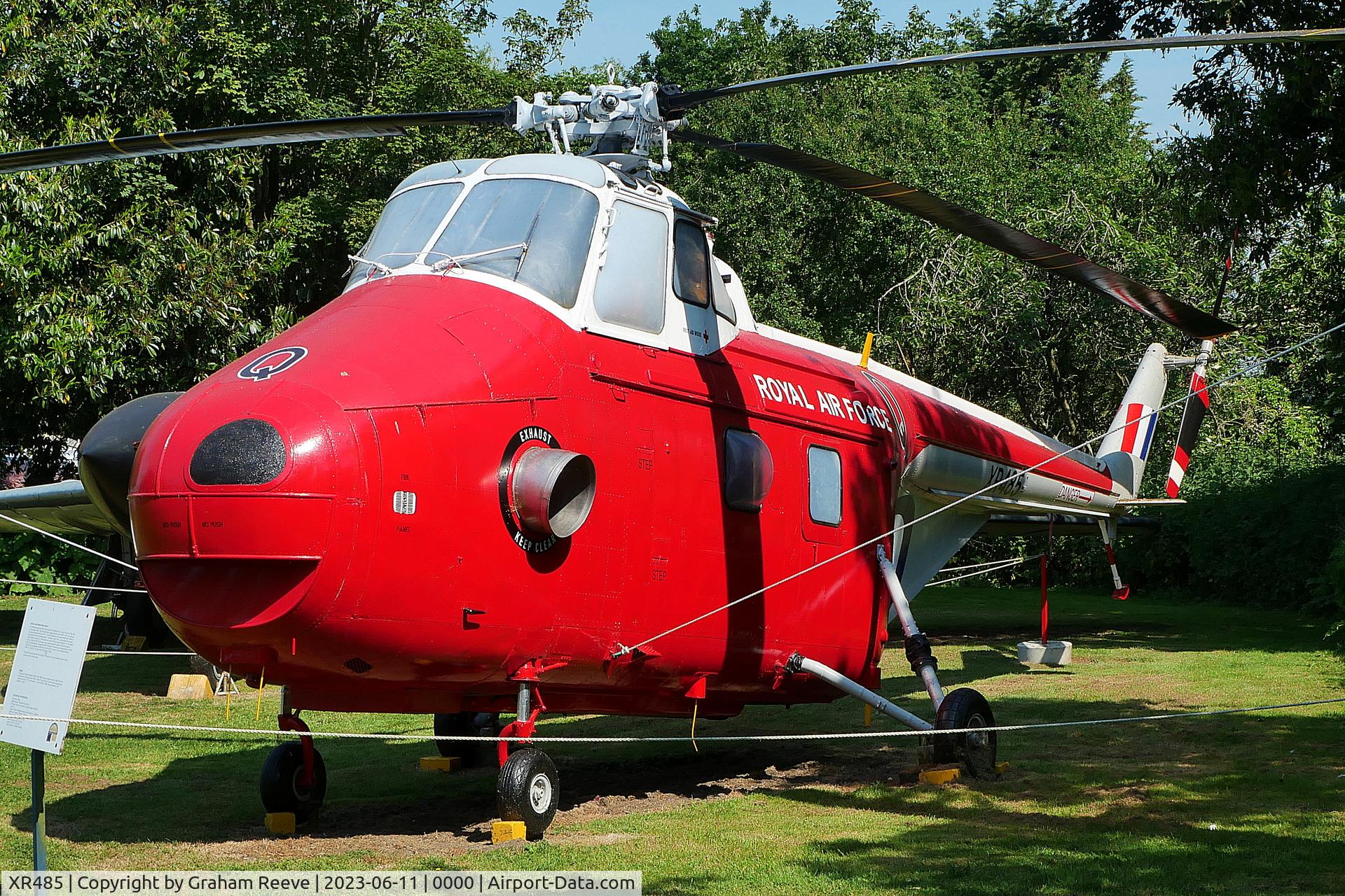 XR485, 1963 Westland Whirlwind HAR.10 C/N WA417, Preserved at the Norfolk and Suffolk Aviation Museum, Flixton.