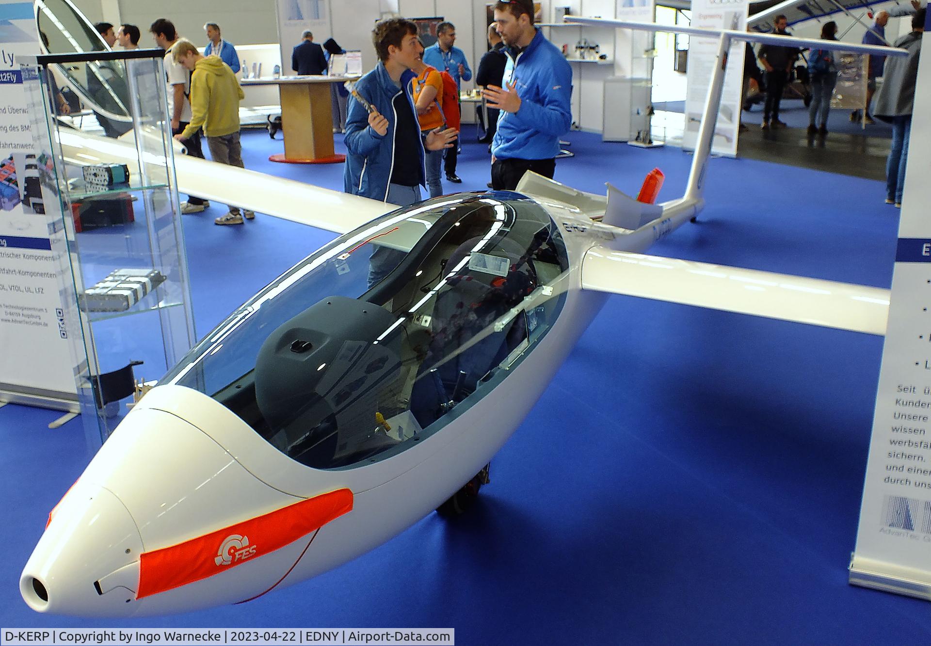 D-KERP, 2022 Lange Aviation E1 Antares 20 E-ROP C/N 001, Lange E1 Antares 20 e-ROP with hybrid Wankel and electric motor (FES, front electric sustainer), at the AERO 2023, Friedrichshafen