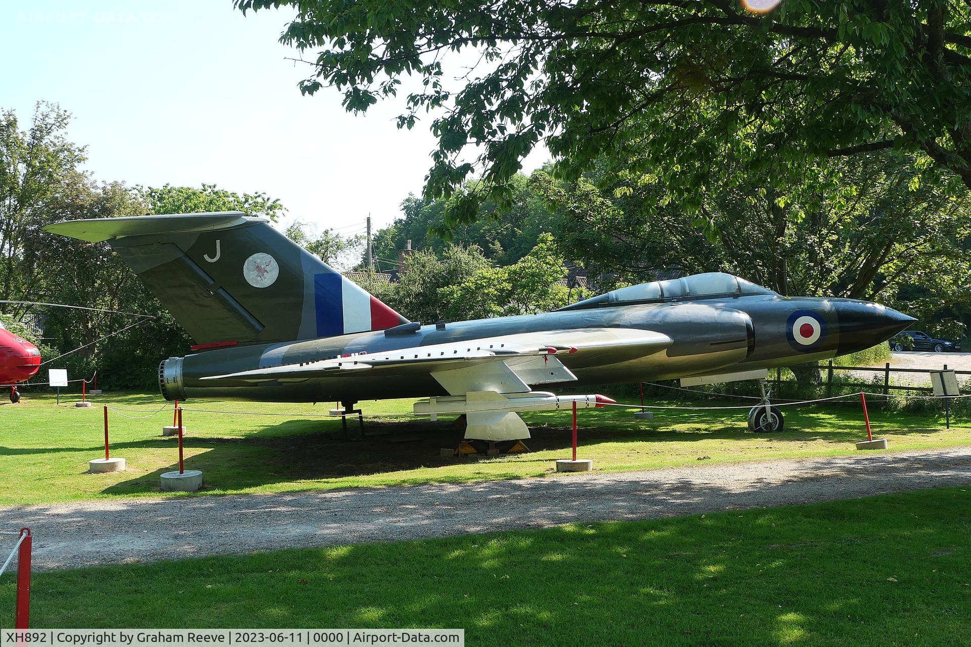 XH892, 1958 Gloster Javelin FAW.9R C/N 11329, Preserved at the Norfolk and Suffolk Aviation Museum, Flixton.