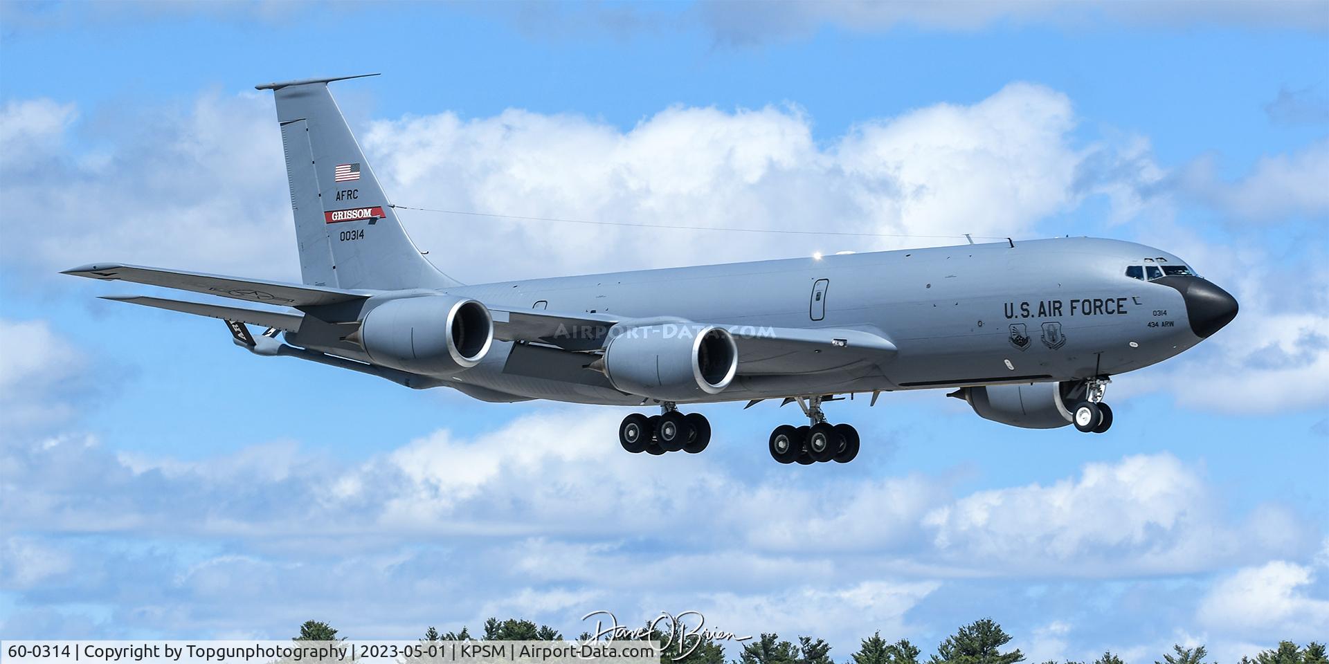 60-0314, 1960 Boeing KC-135R Stratotanker C/N 18089, INDY71 ferries KC A-10's into KPSM
