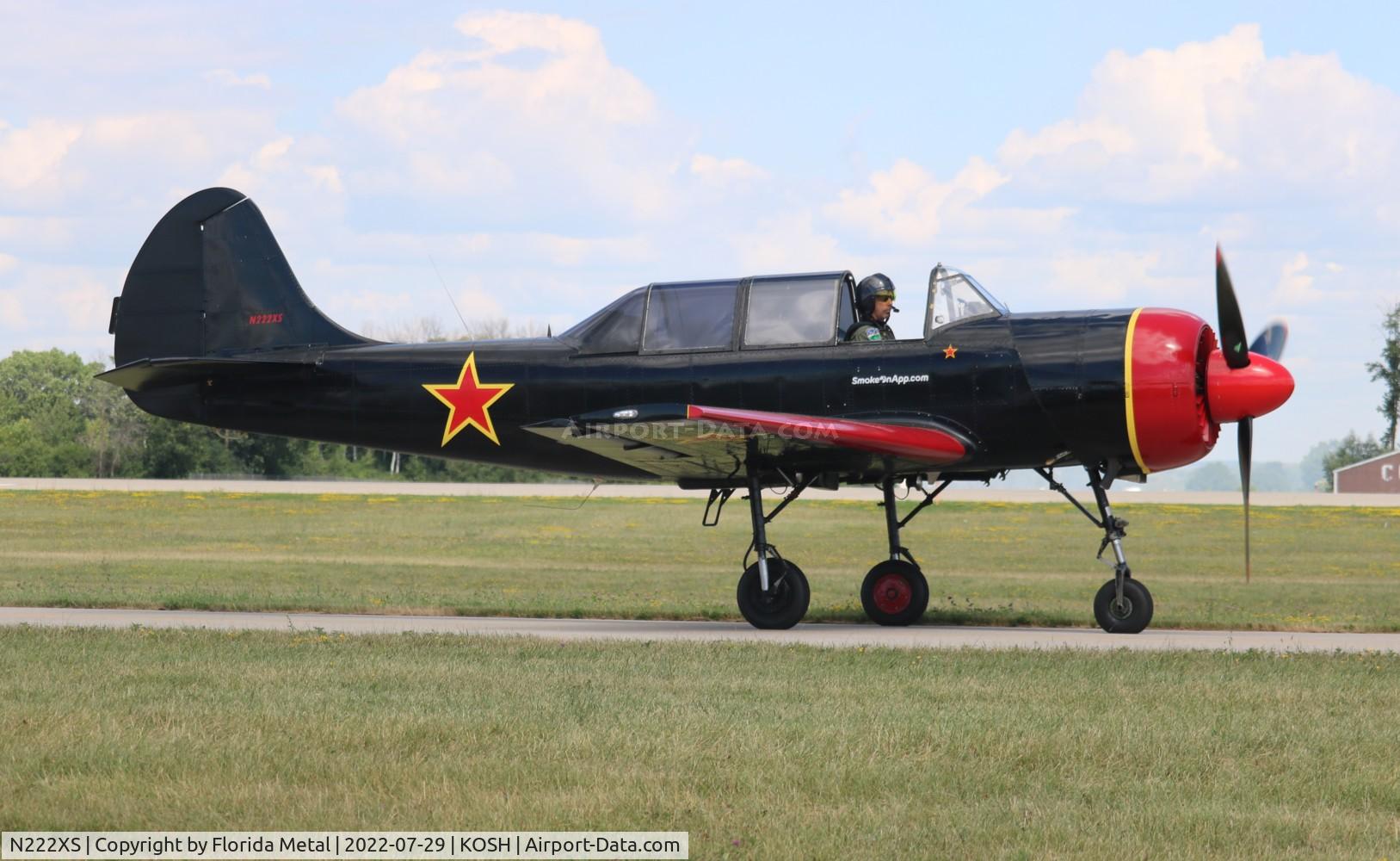 N222XS, 2003 Yakovlev (Aerostar) Yak-52TW C/N 0312502, Yak-52 zx