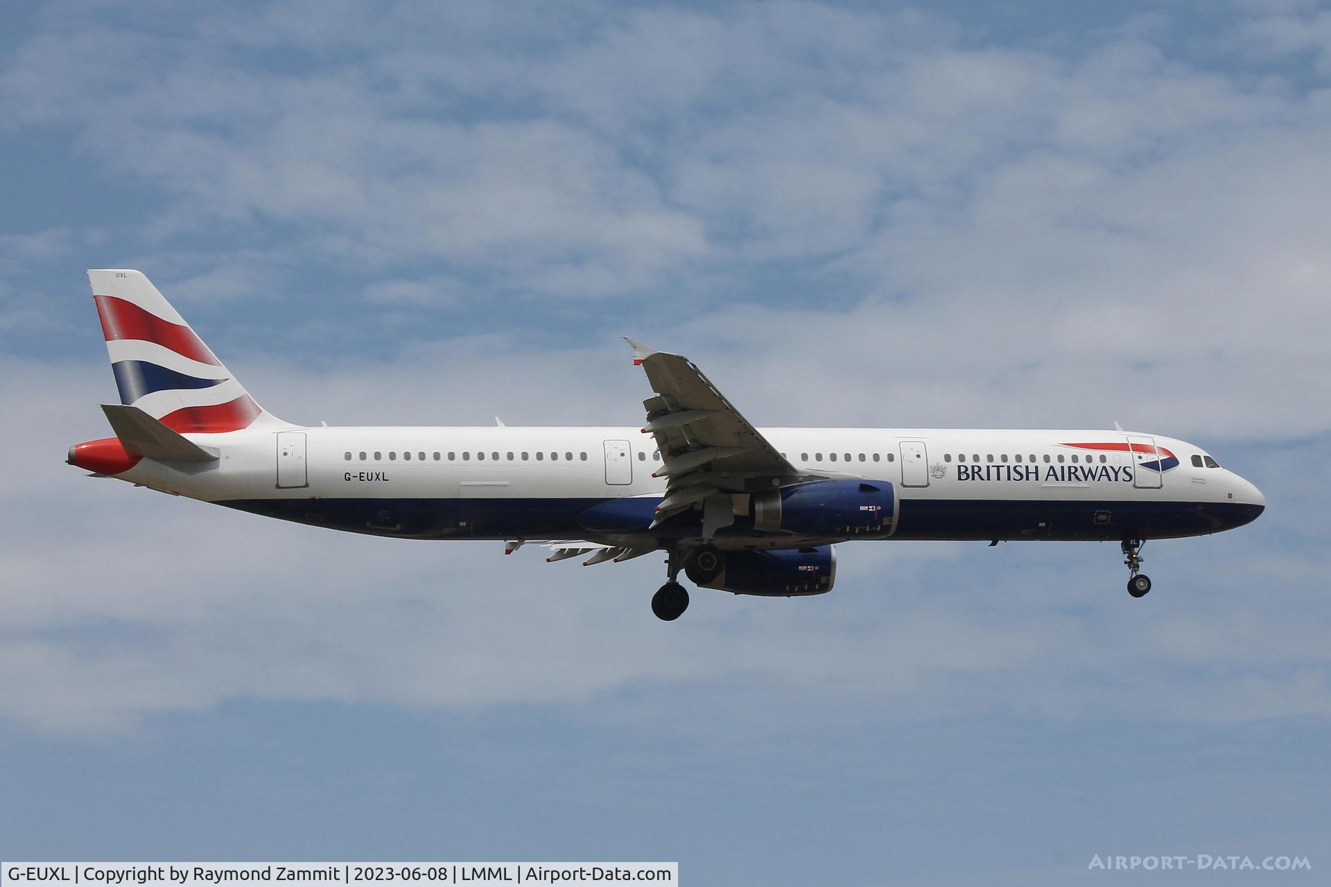G-EUXL, 2007 Airbus A321-231 C/N 3254, A321 G-EUXL British Airways