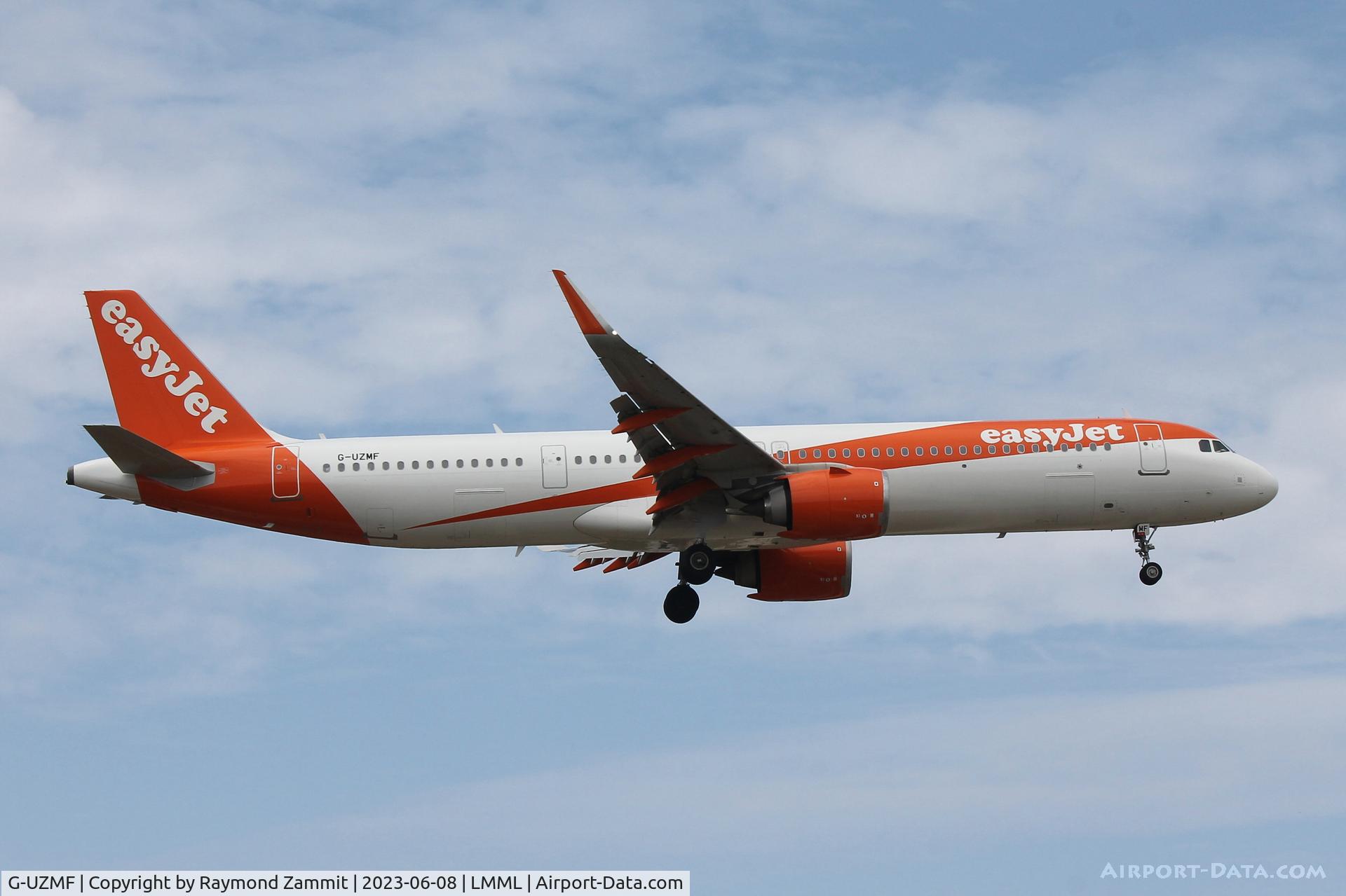 G-UZMF, 2018 Airbus A321-251NX C/N 8508, A321Neo G-UZMF Easyjet