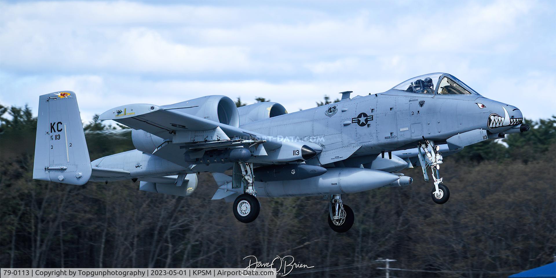 79-0113, 1979 Fairchild Republic A-10C Thunderbolt II C/N A10-0377, KACEY66