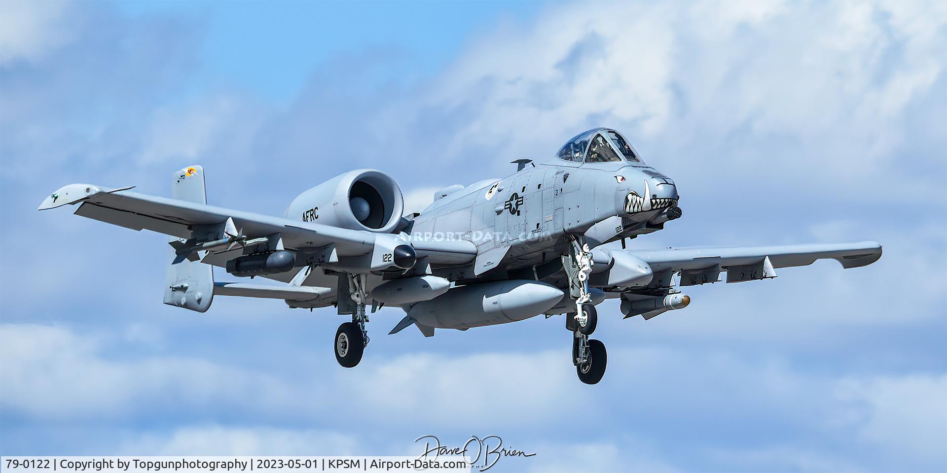 79-0122, 1979 Fairchild Republic A-10C Thunderbolt II C/N A10-0386, KACEY22