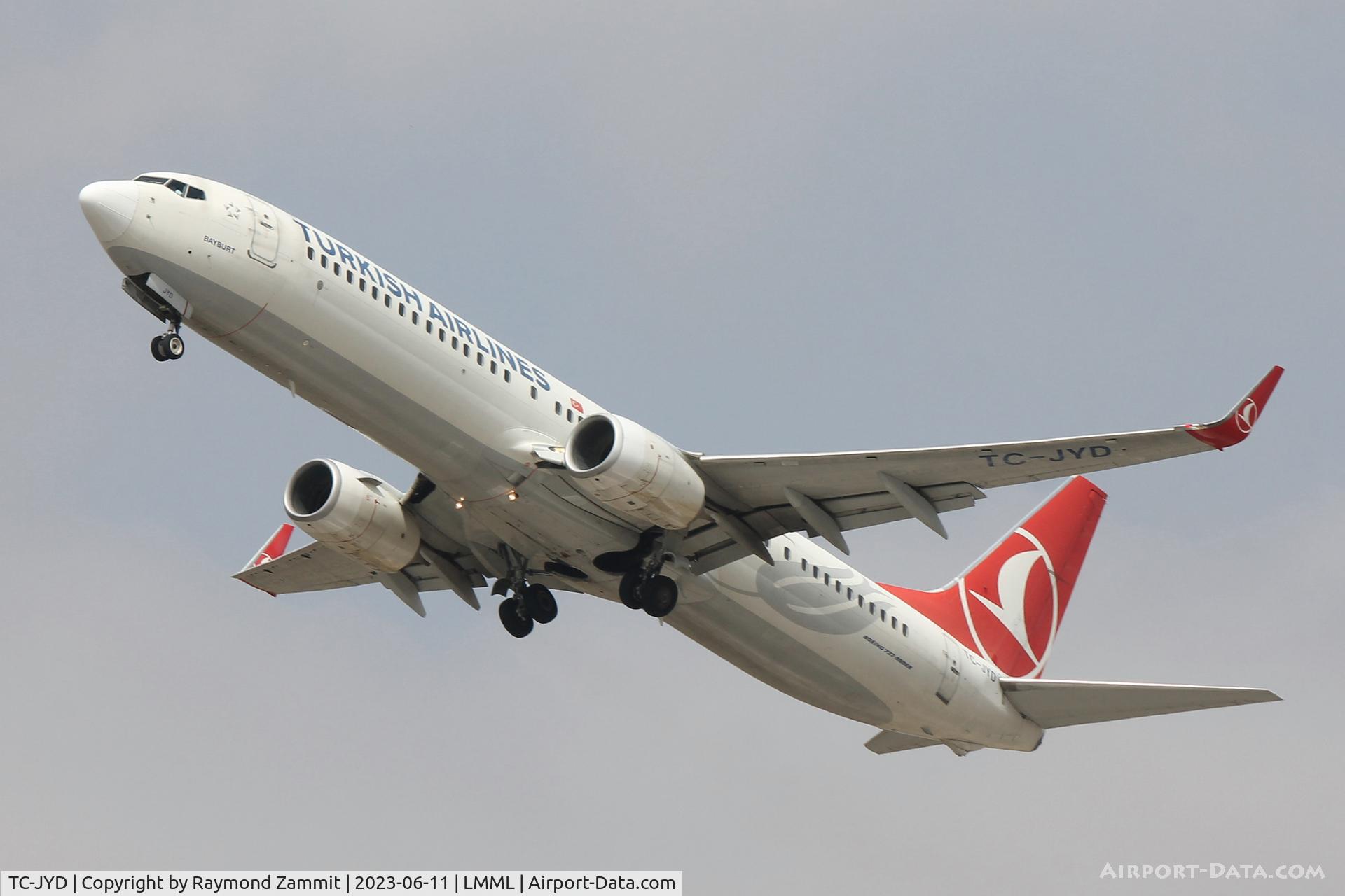 TC-JYD, 2012 Boeing 737-9F2/ER C/N 40978, B737-900 TC-JYD Turkish Airlines