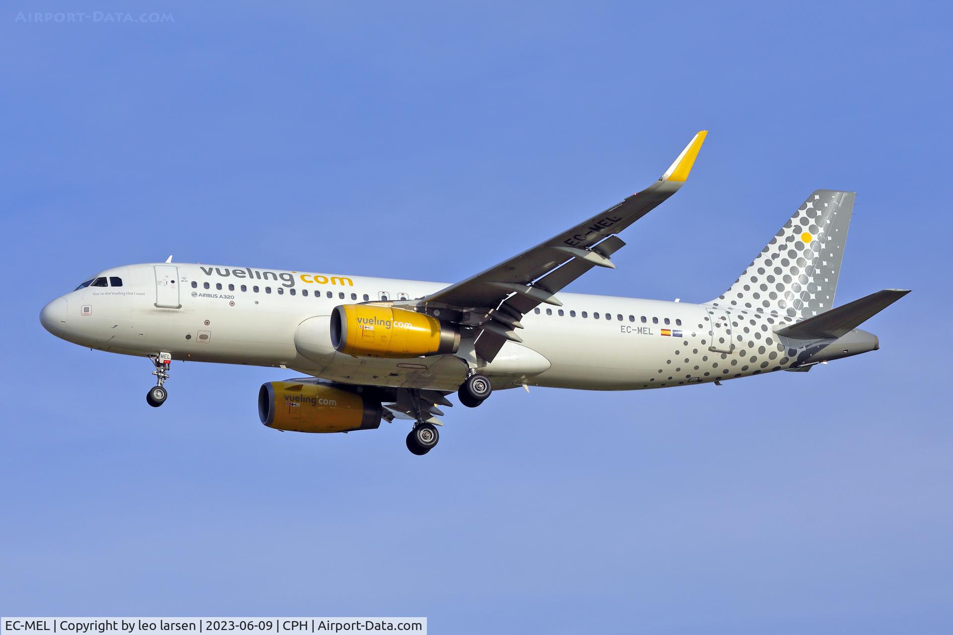 EC-MEL, 2015 Airbus A320-232 C/N 6450, Copenhagen 9.6.2023