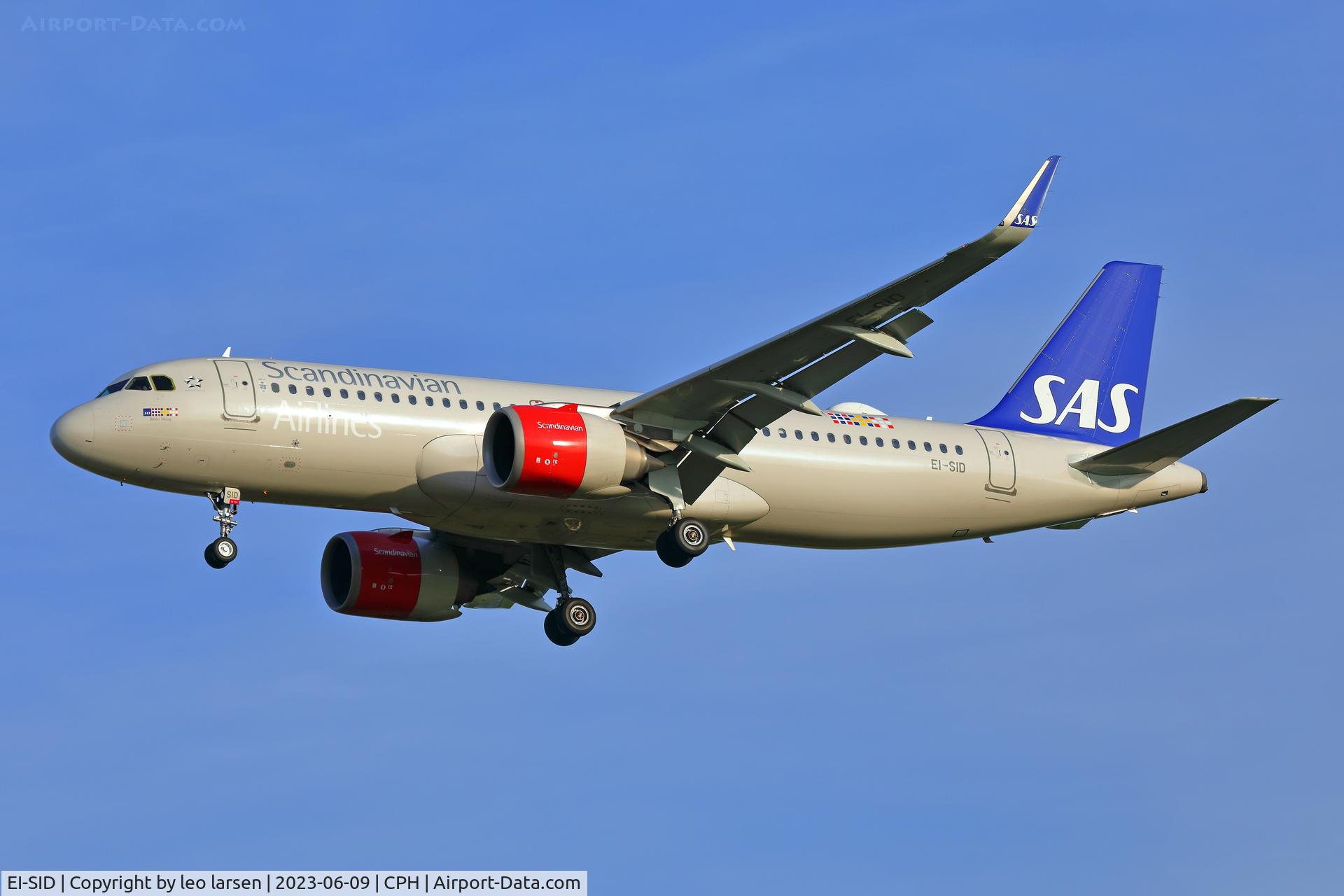 EI-SID, 2017 Airbus A320-251N C/N 8031, Copenhagen 9.6.2023