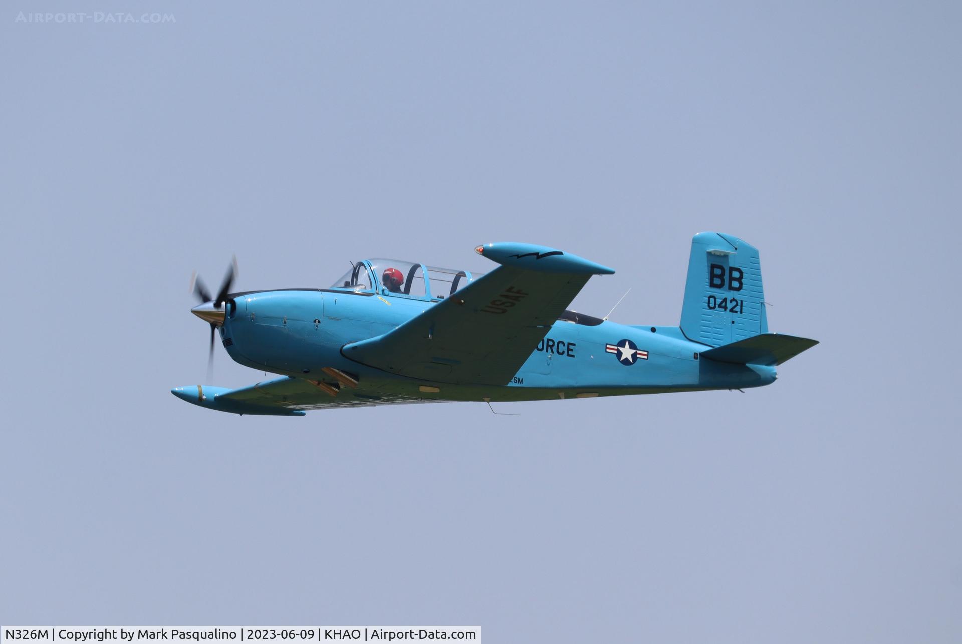N326M, 1955 Beech A45 C/N G-759, Beech T-34A