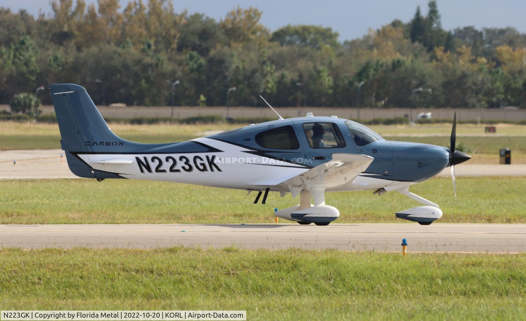 N223GK, 2022 Cirrus SR22 C/N 8764, SR22 zx