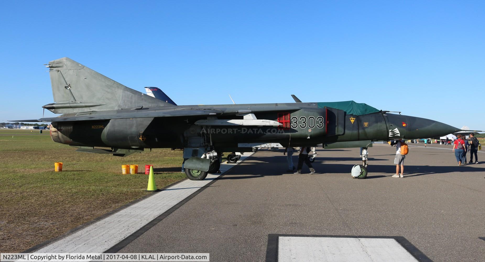 N223ML, 1981 Mikoyan-Gurevich MiG-23ML C/N 0390323303, Mig-23 zx