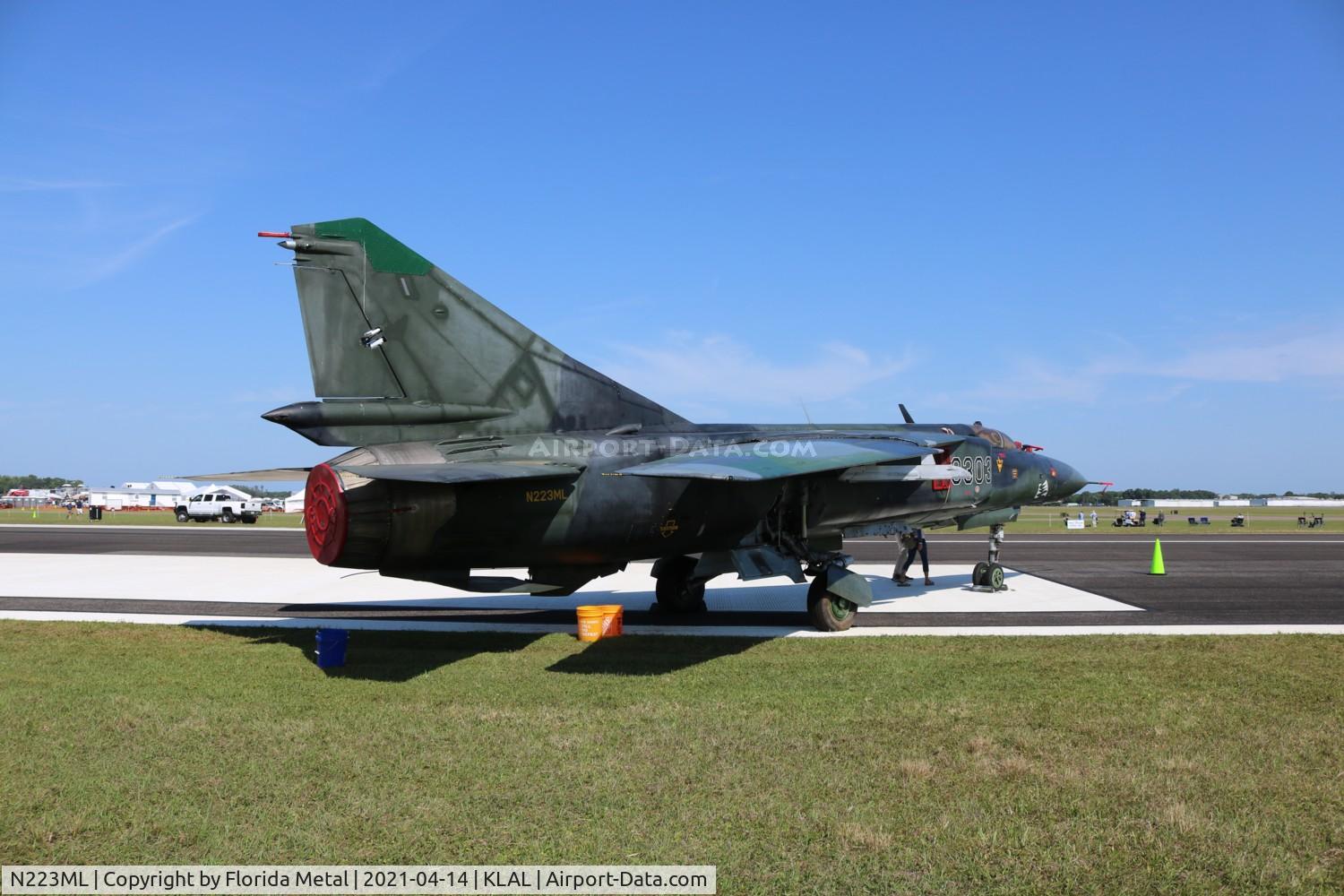 N223ML, 1981 Mikoyan-Gurevich MiG-23ML C/N 0390323303, Sun N Fun 2021 zx LAL