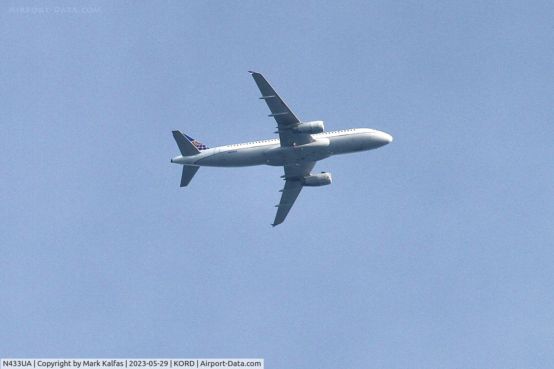 N433UA, 1996 Airbus A320-232 C/N 589, United Airlines Airbus A320-232 / A320 N433UA UA1046 ATL-ORD