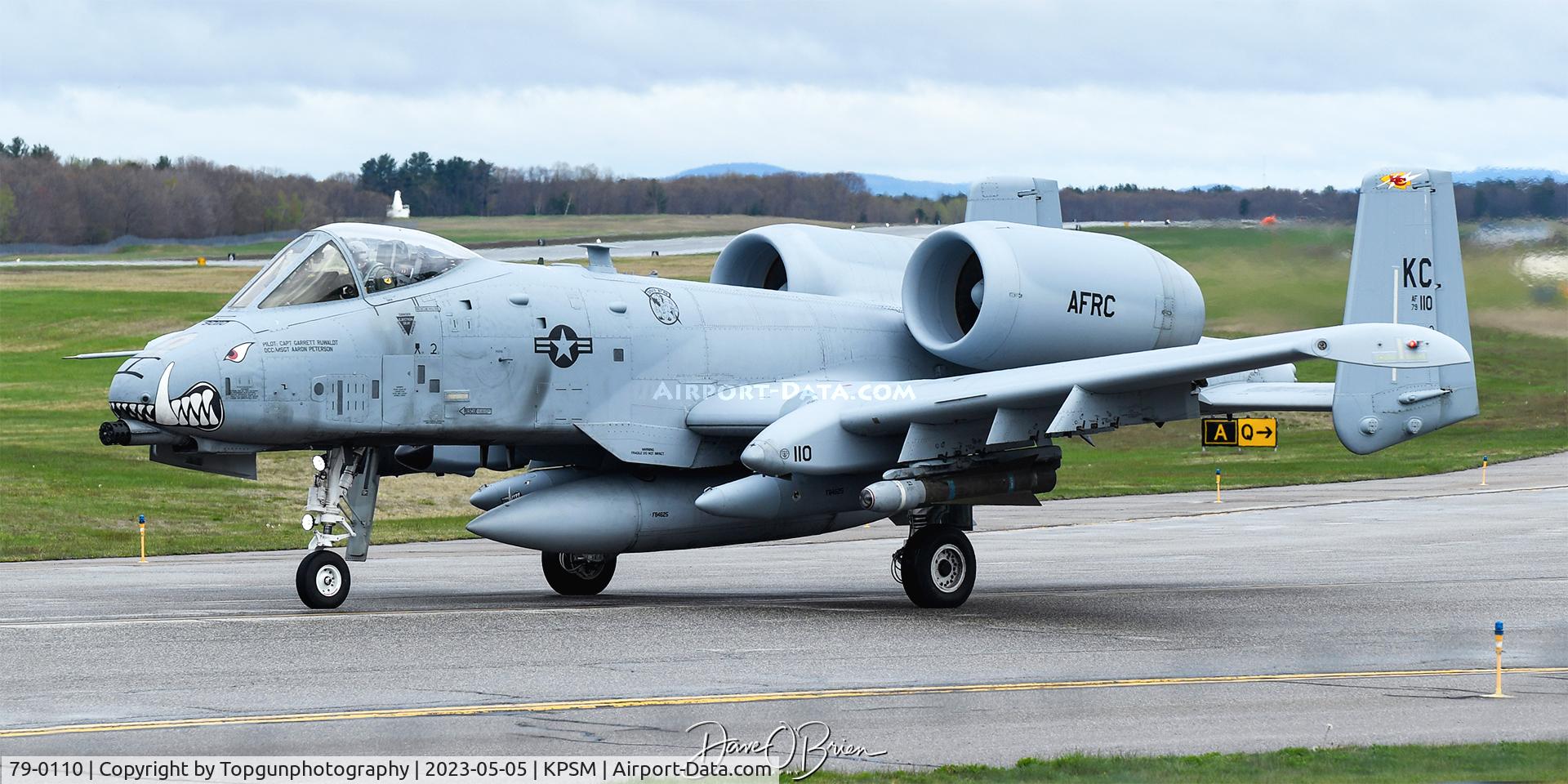 79-0110, 1979 Fairchild Republic A-10C Thunderbolt II C/N A10-0374, TREND15