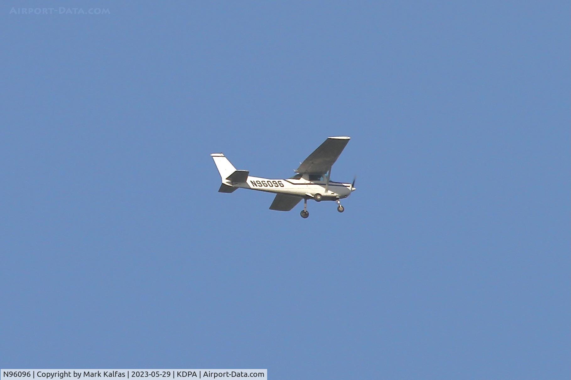 N96096, 1985 Cessna 152 C/N 15286007, C150 N96096