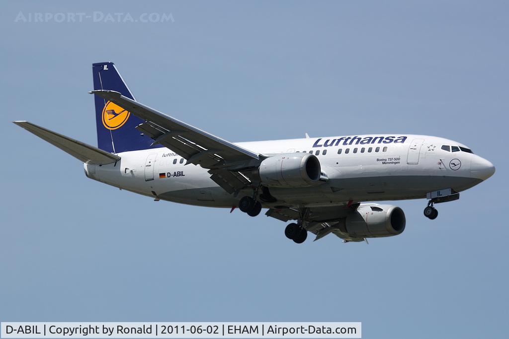 D-ABIL, 1991 Boeing 737-530 C/N 24824, at spl