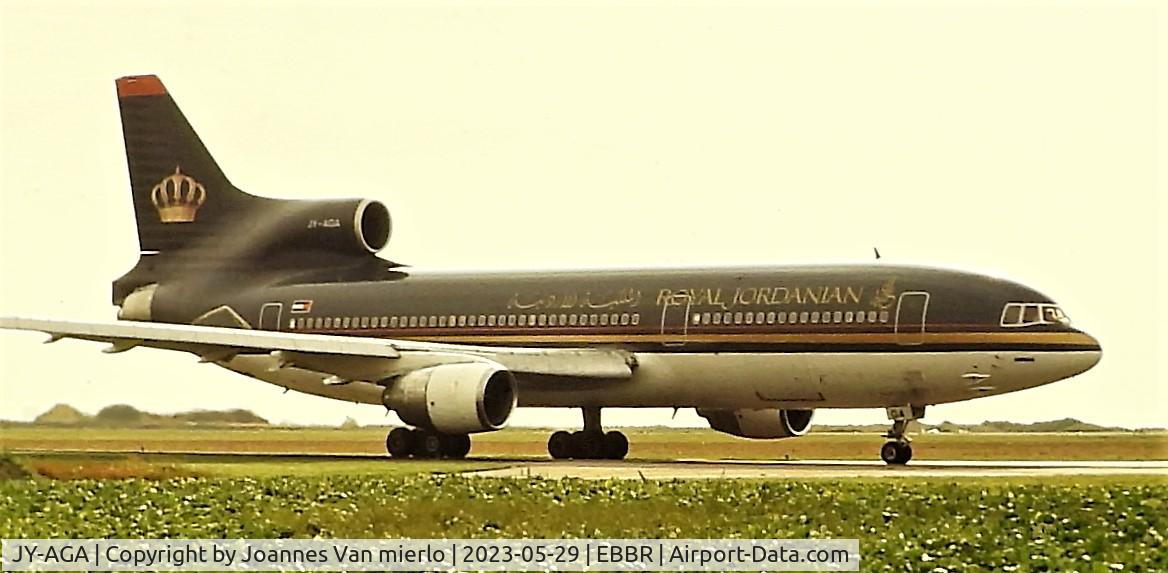 JY-AGA, 1981 Lockheed L-1011-385-3 TriStar 500 C/N 293A-1217, Slide scan