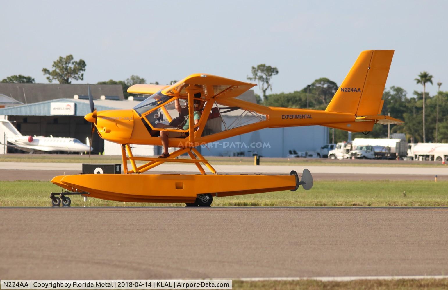 N224AA, 2017 Aeroprakt A22Amphib C/N 400, Aeroprakt A-22 zx