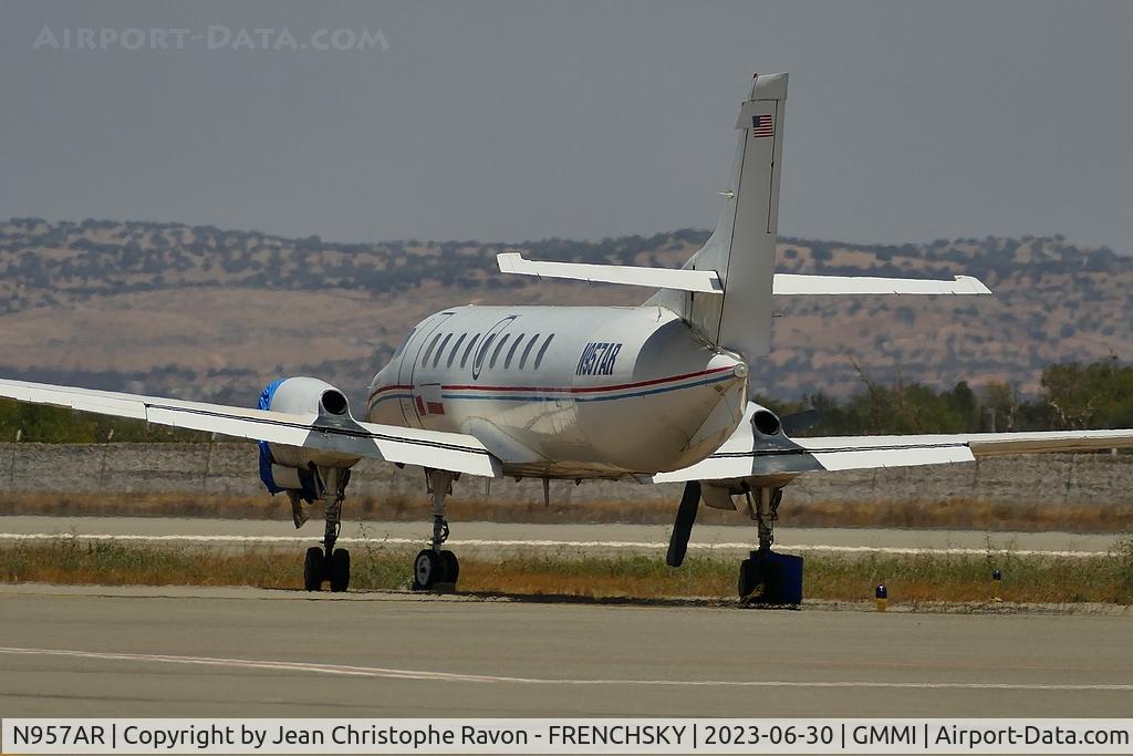 N957AR, 1980 Swearingen SA-226TC Metro II C/N TC-371, stored