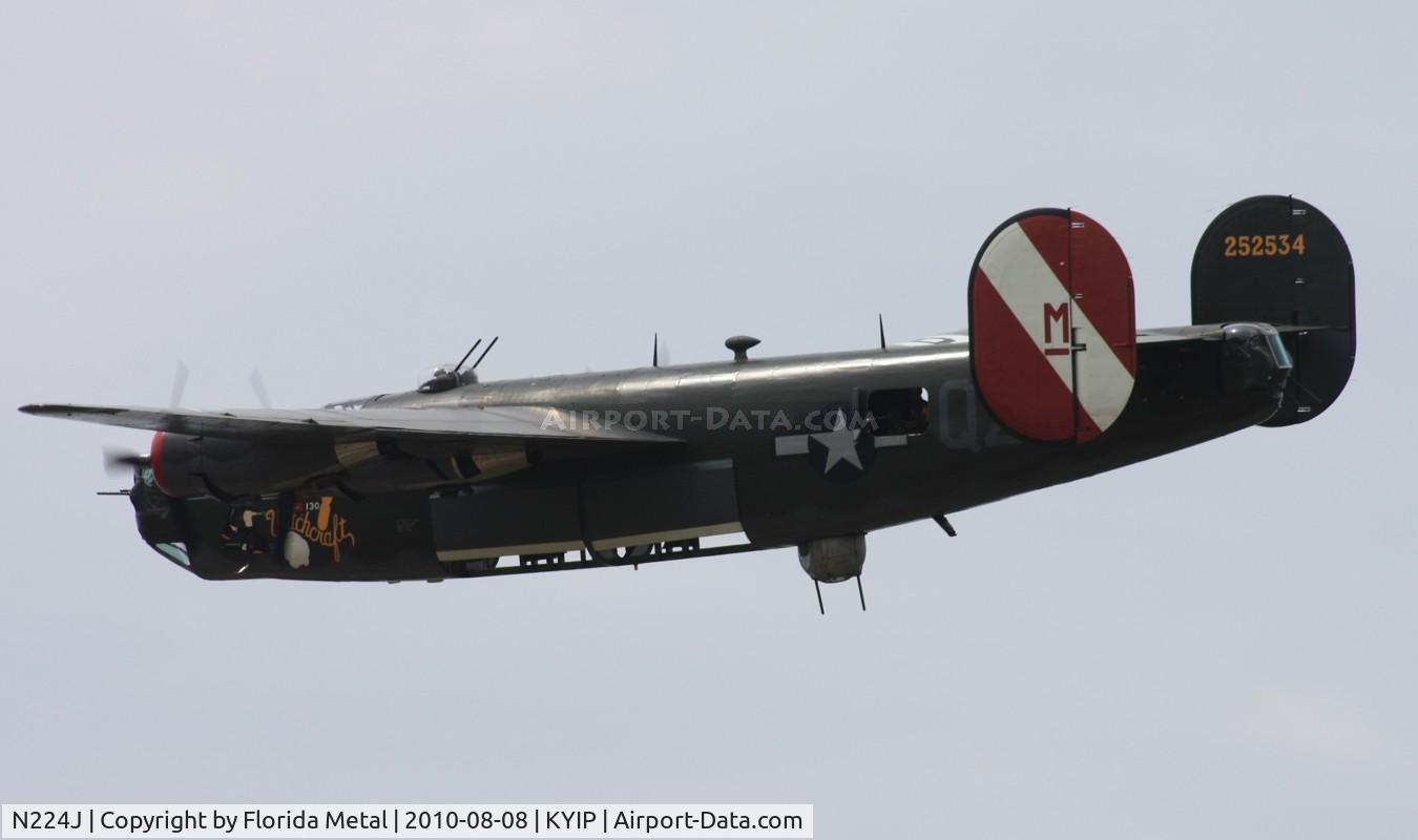 N224J, 1944 Consolidated B-24J-85-CF Liberator C/N 1347 (44-44052), Thunder Over Michigan 2010 zx