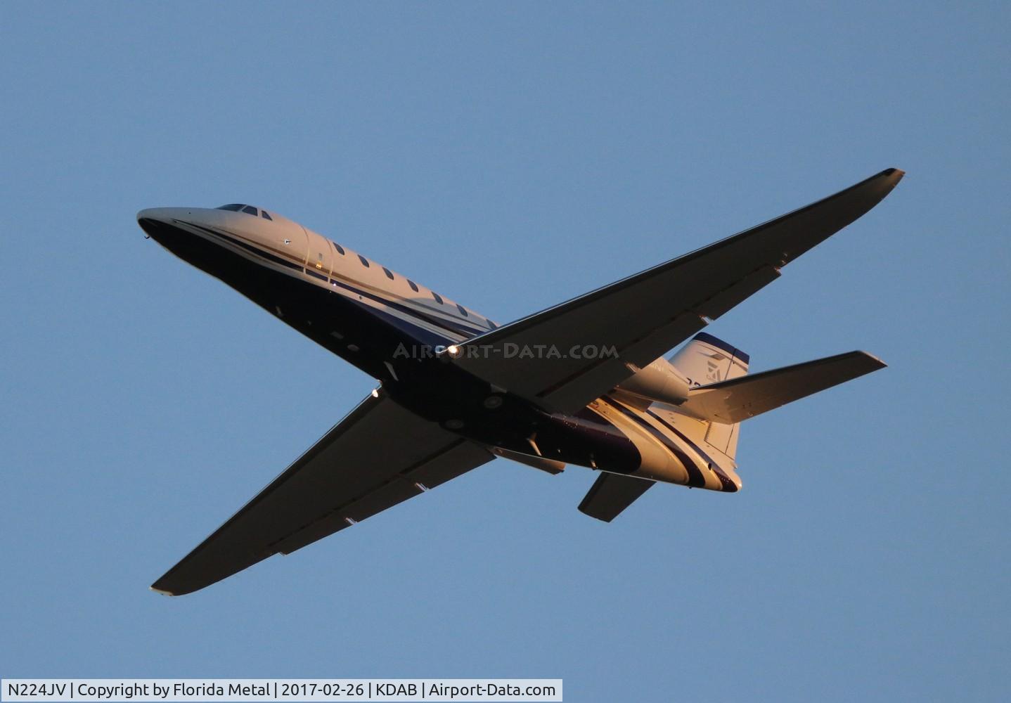 N224JV, 2015 Cessna 680 Citation Sovereign C/N 680-0541, C680+ zx
